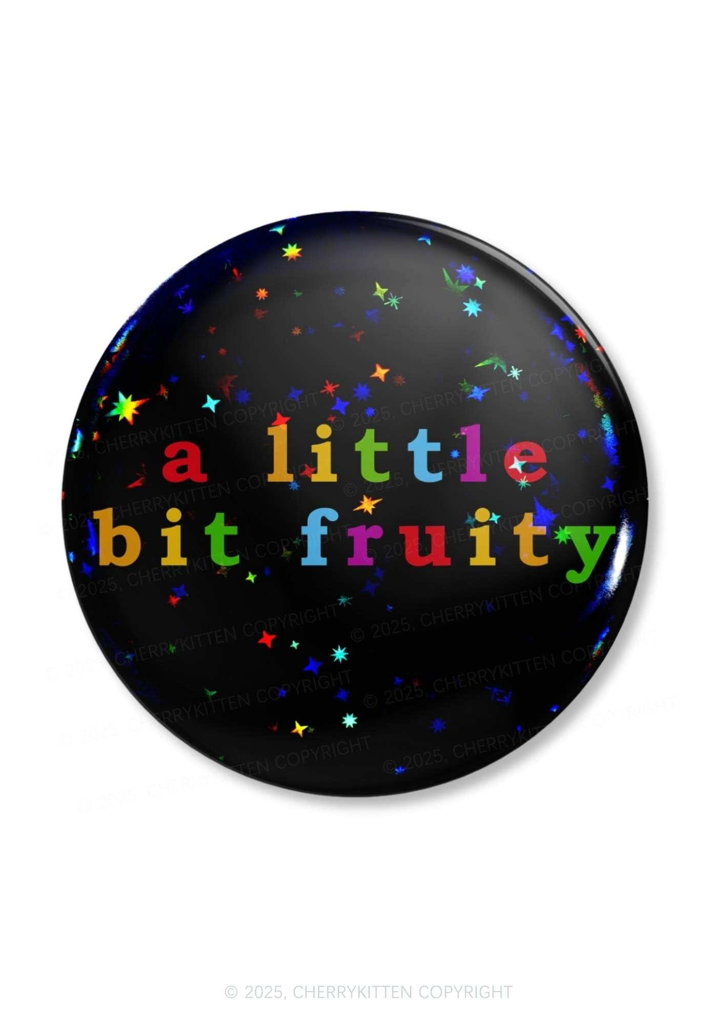 A Little Bit Fruity Pride 1Pc Y2K Pin Badge Cherrykitten