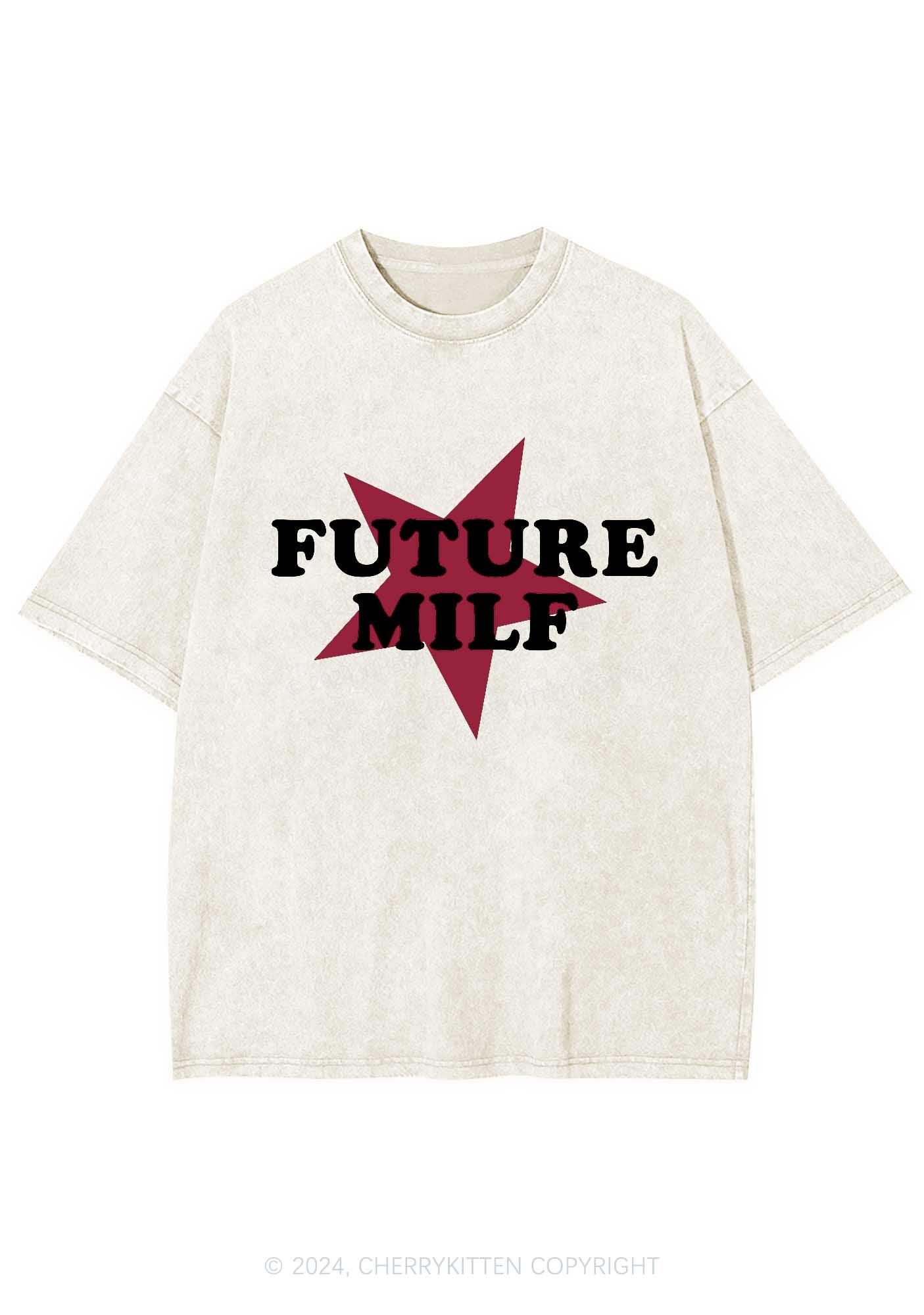 Future Mxxf Y2K Washed Tee Cherrykitten
