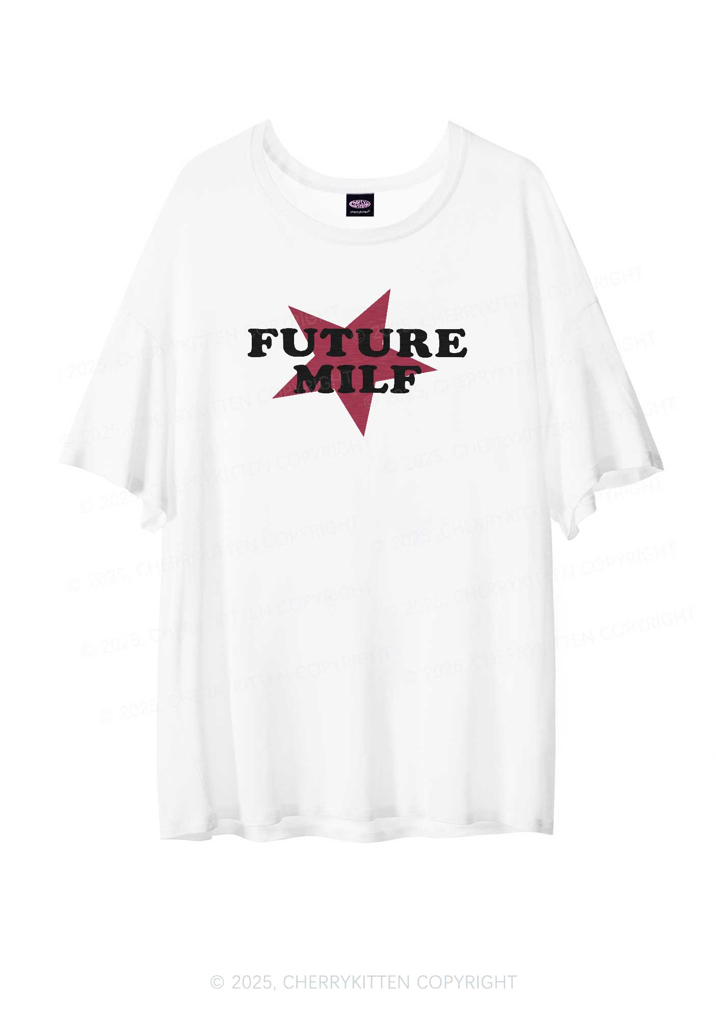 Future Mxxf Y2K Sheer Boyfriend Tee Cherrykitten