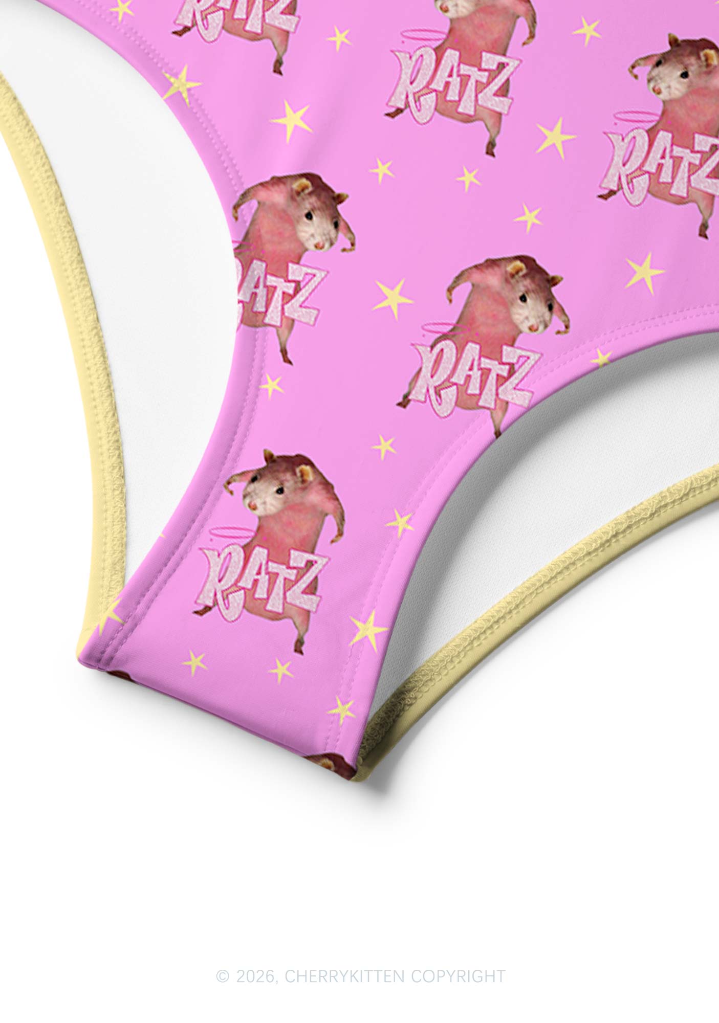 Pink Ratz Y2K Print Bikini Set Cherrykitten