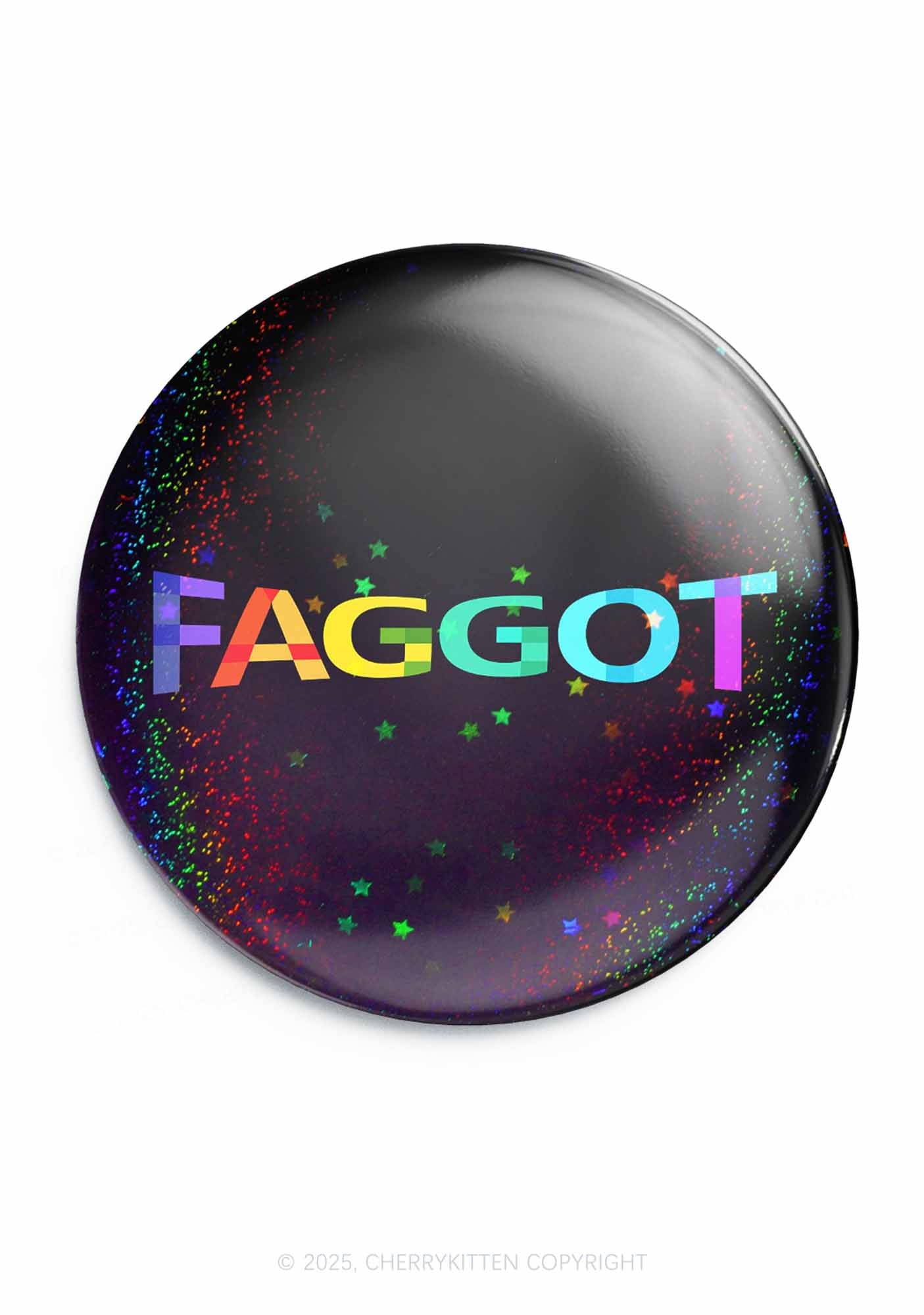 Colorful Faggot Pride 1Pc Y2K Pin Badge Cherrykitten
