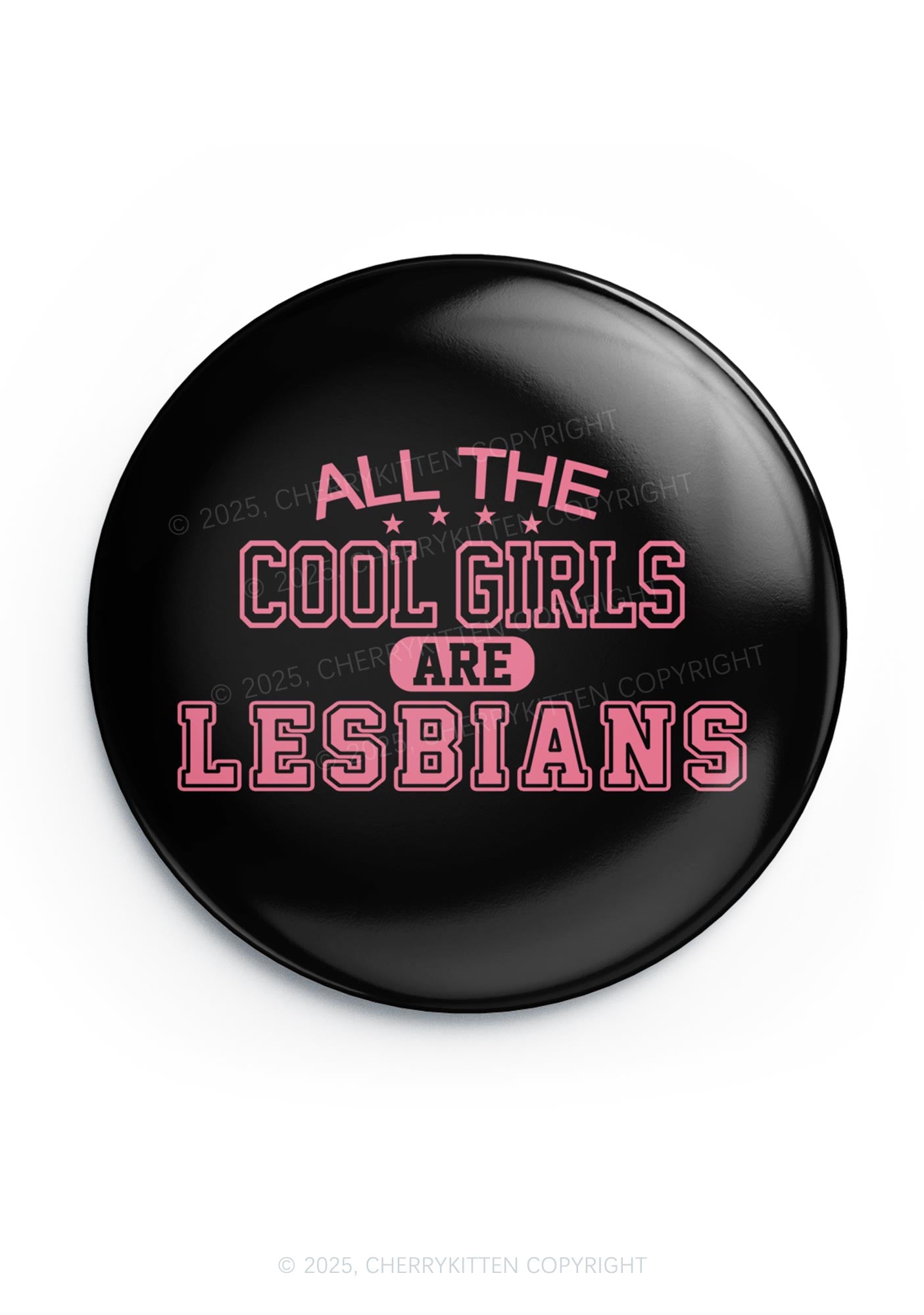 Cool Girls Are Lesbians Pride 1Pc Y2K Pin Badge Cherrykitten
