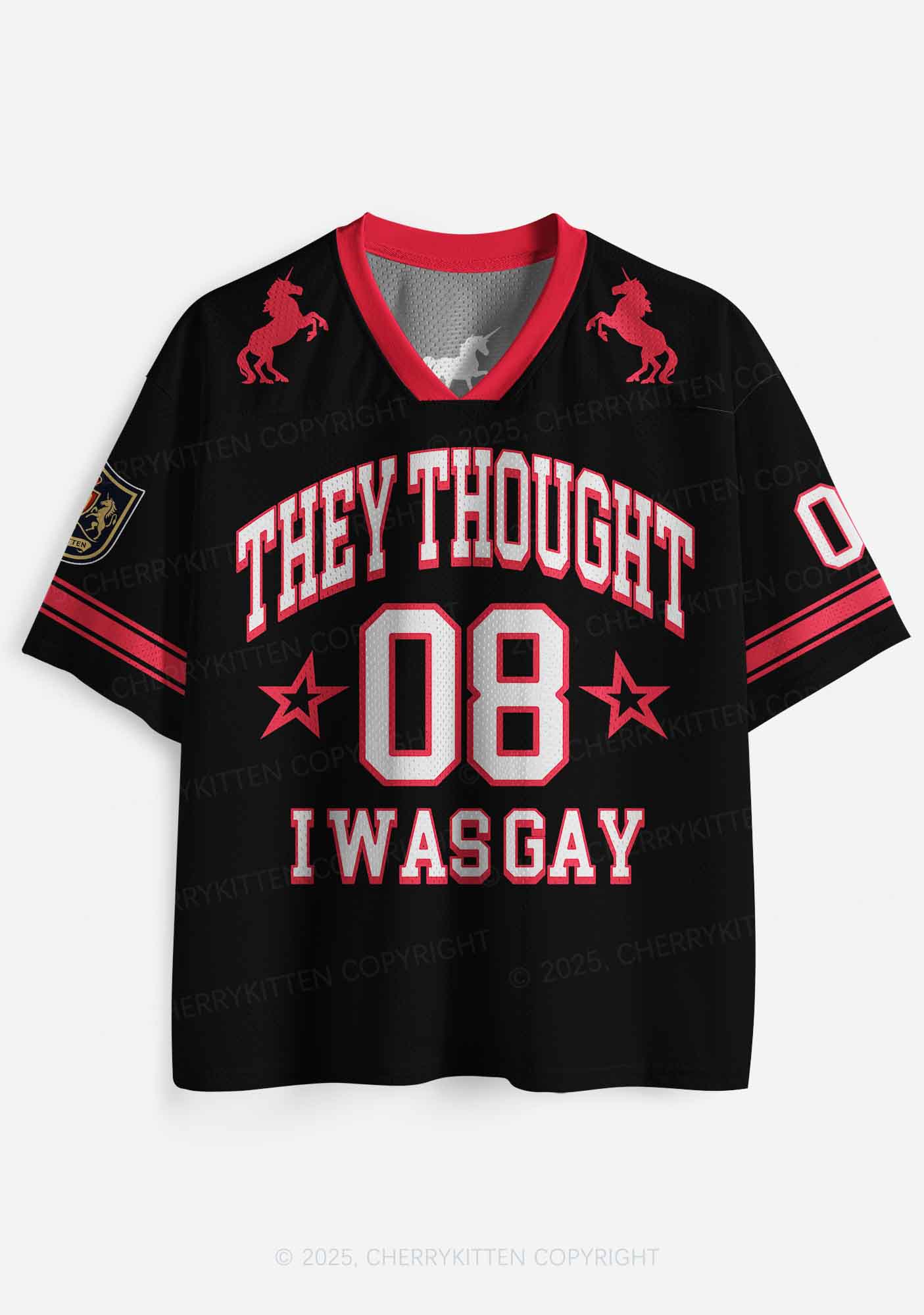 Custom They Were Right Pride Y2K Sport Jersey Shirts Cherrykitten