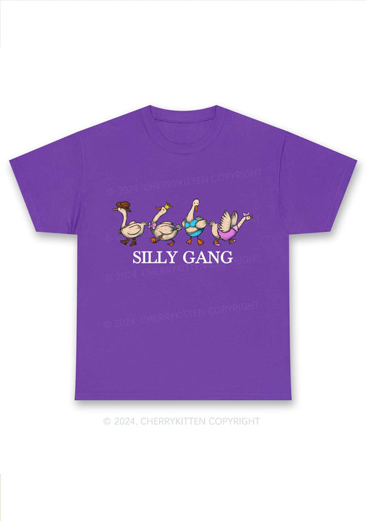 Silly Gang Y2K Chunky Shirt Cherrykitten