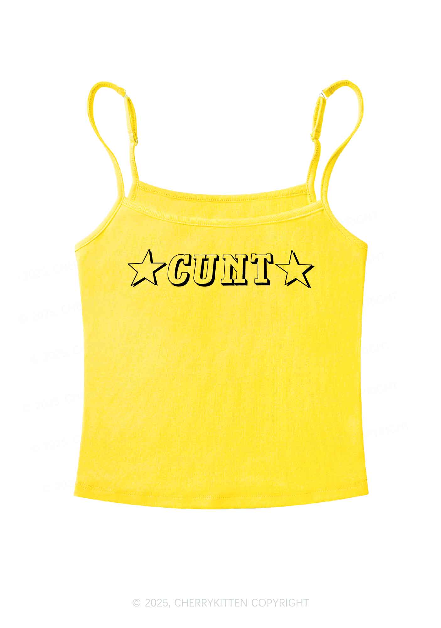 Star Count Y2K Spaghetti Strap Cami Cherrykitten