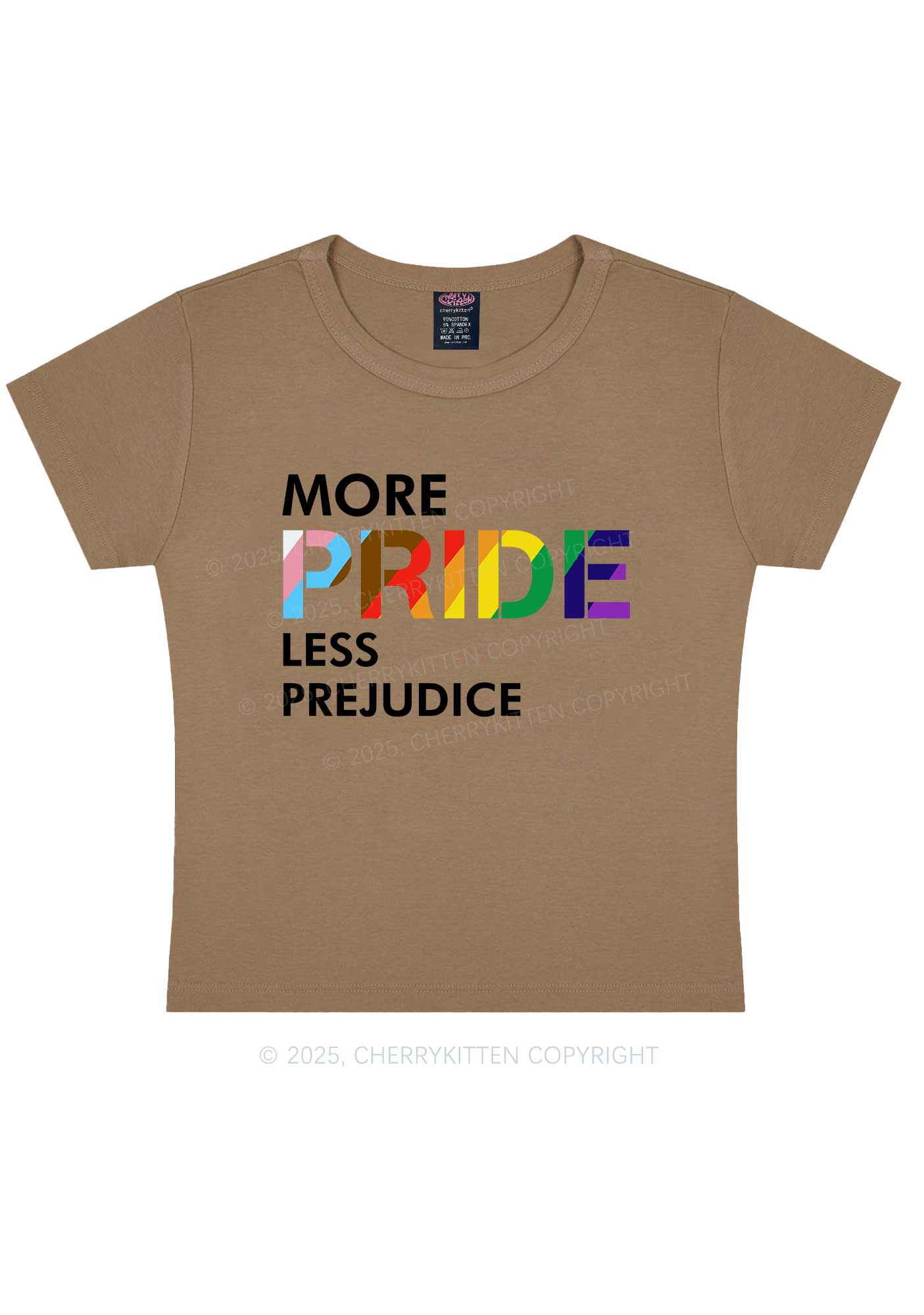 More Pride Less Prejudice Y2K Baby Tee Cherrykitten