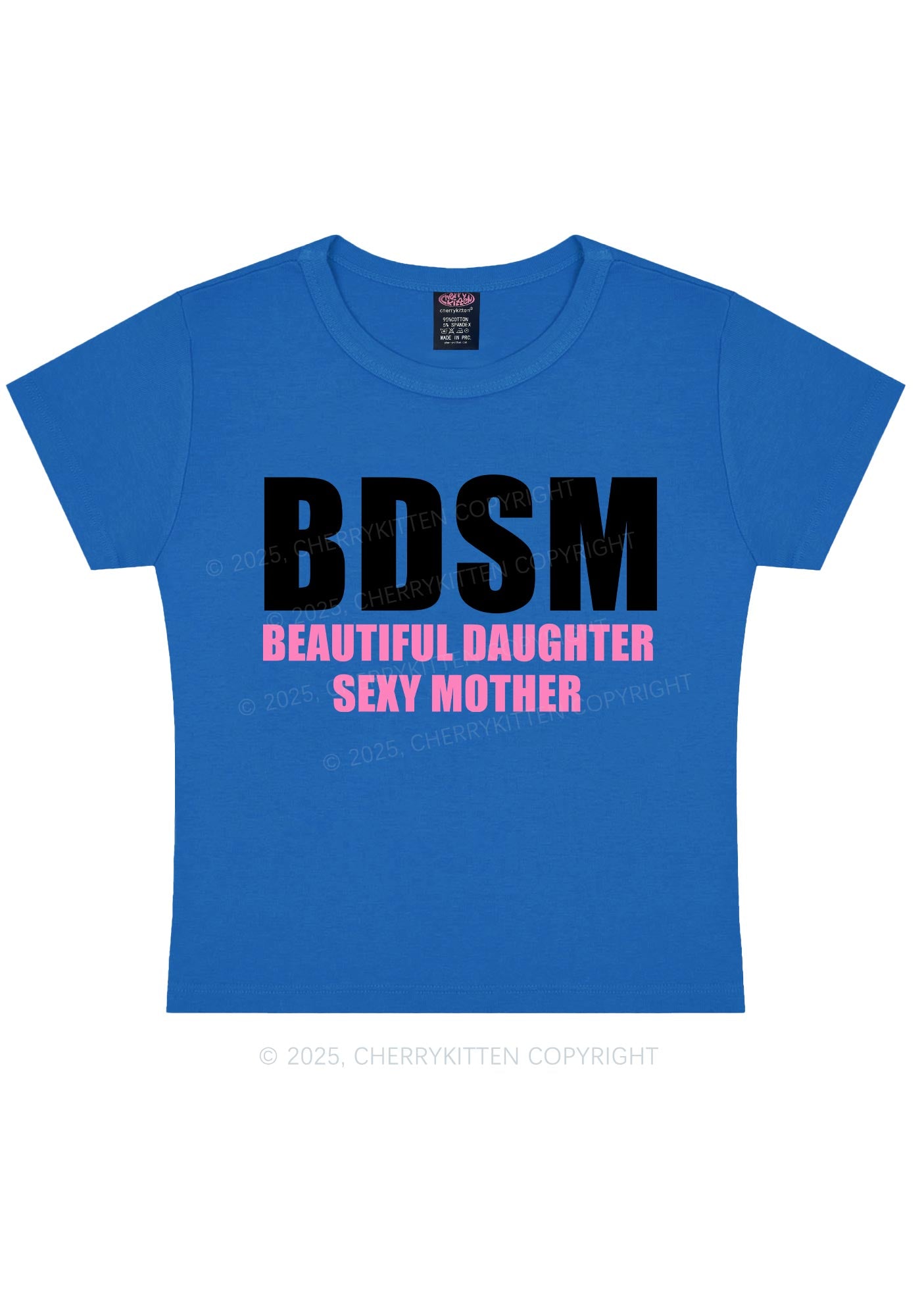 BDSM Daughter Mother Y2K Baby Tee Cherrykitten