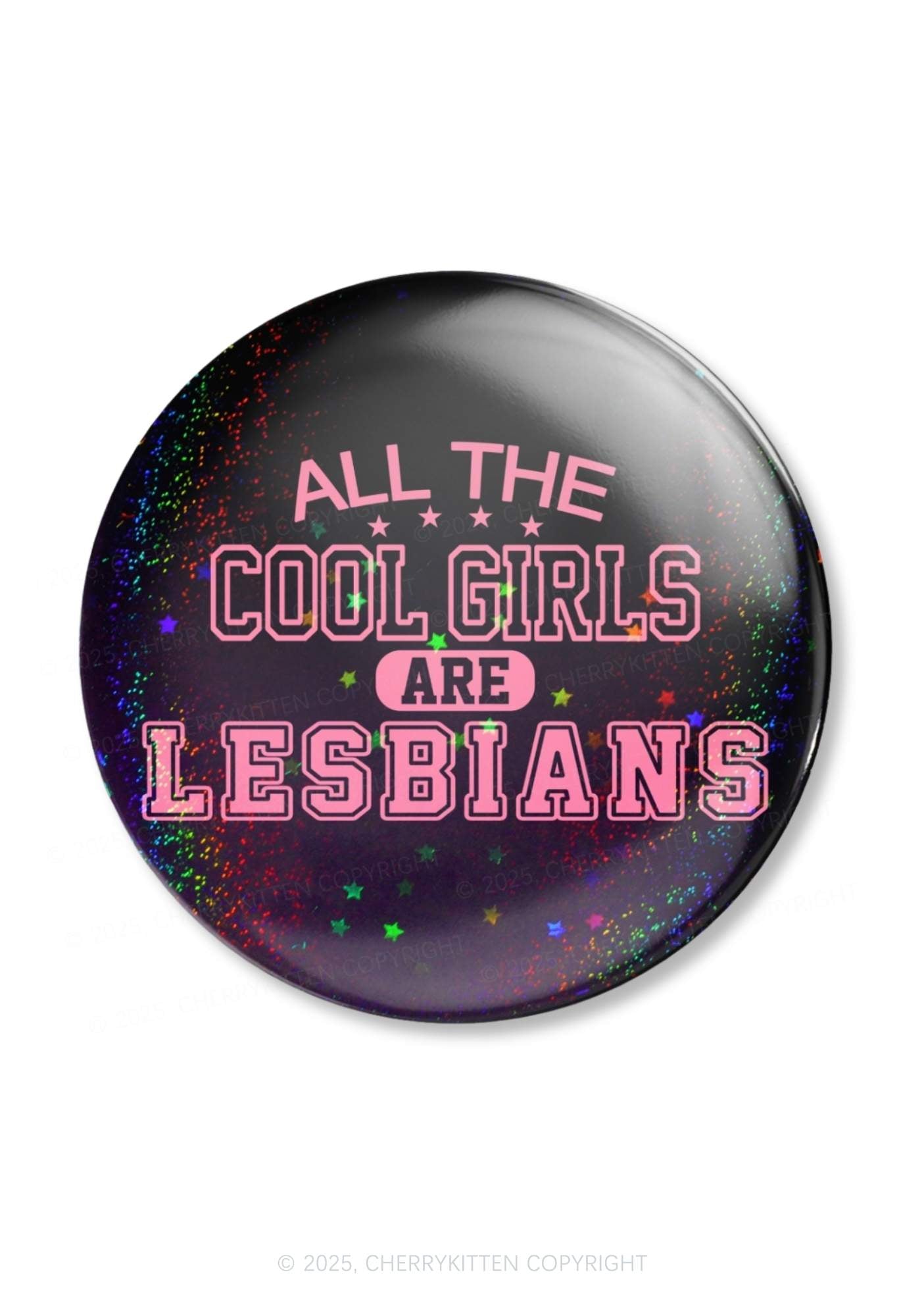 Cool Girls Are Lesbians Pride 1Pc Y2K Pin Badge Cherrykitten