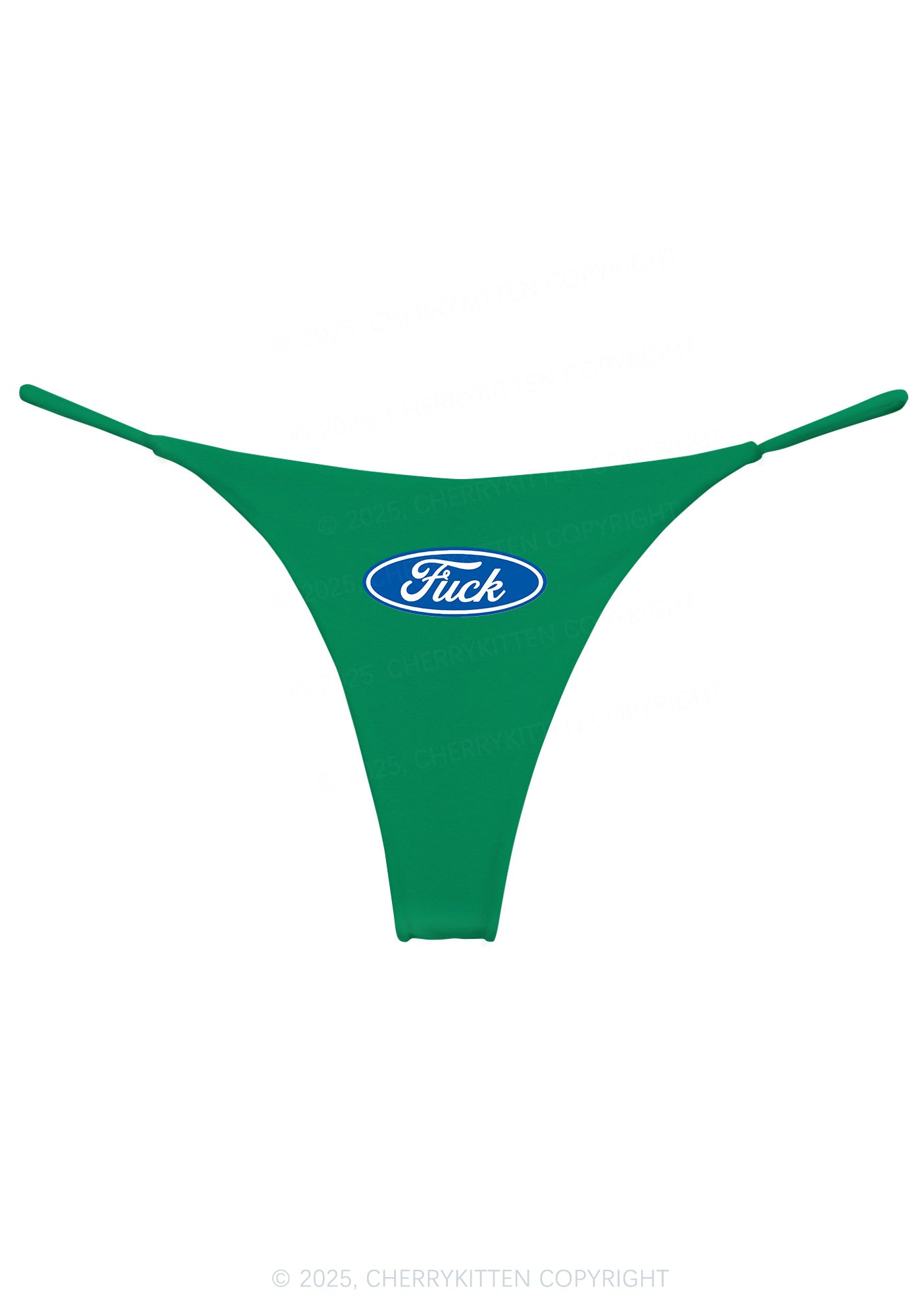Oval Fxxk Y2K Bikini String Thong Cherrykitten