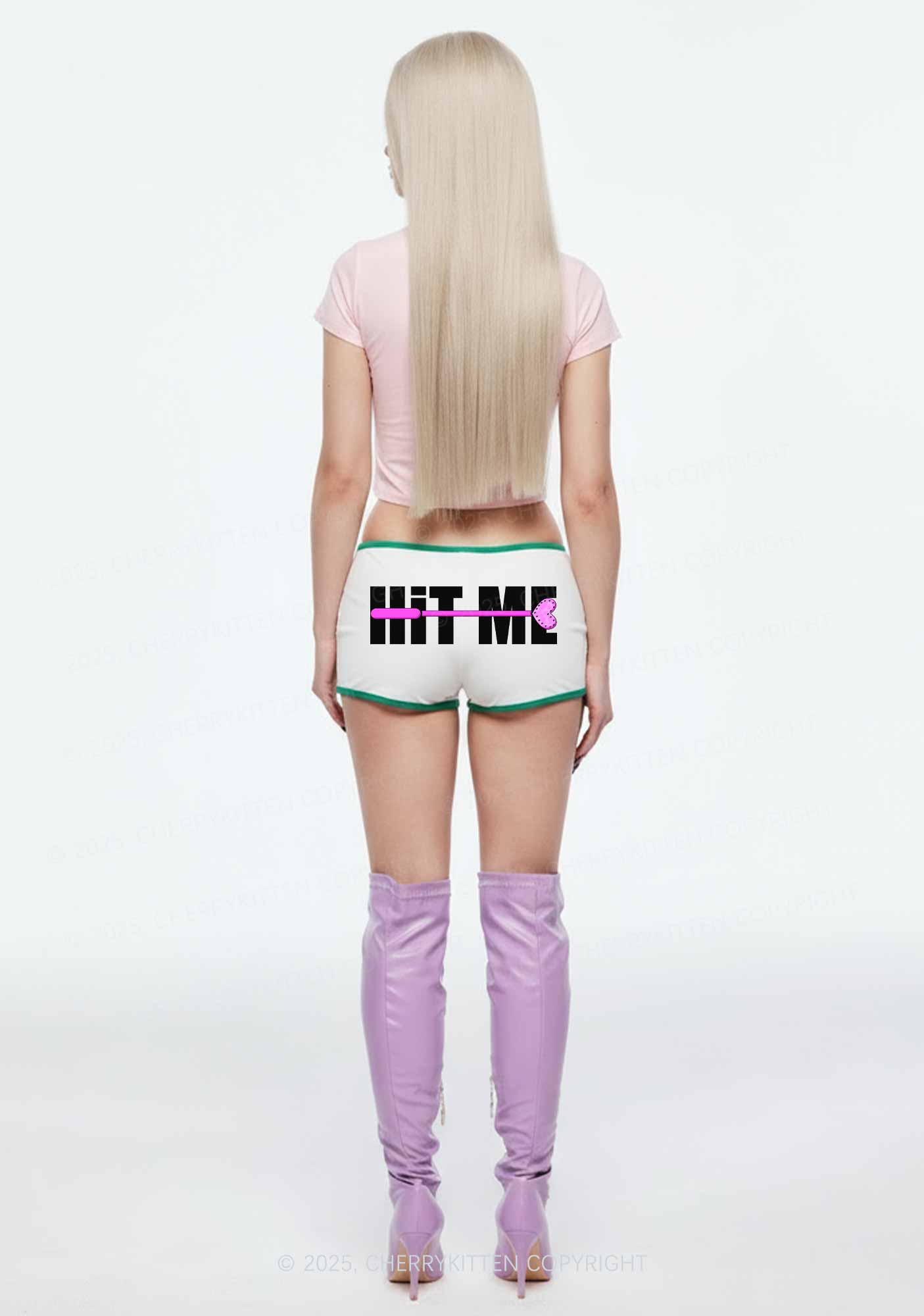 Hit Me Y2K Booty Shorts Cherrykitten