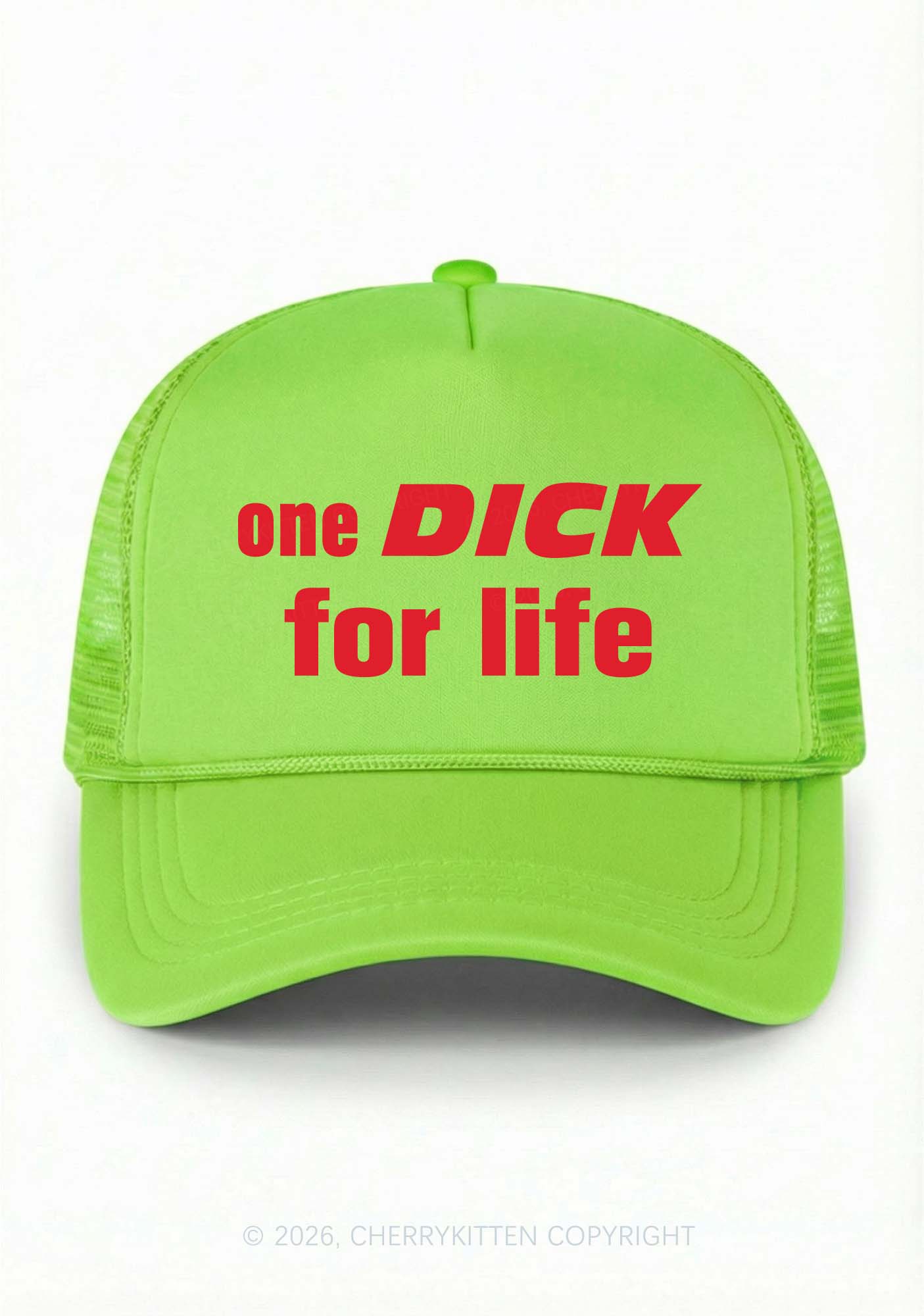 One Dxxk For Life Y2K Trucker Hat Cherrykitten