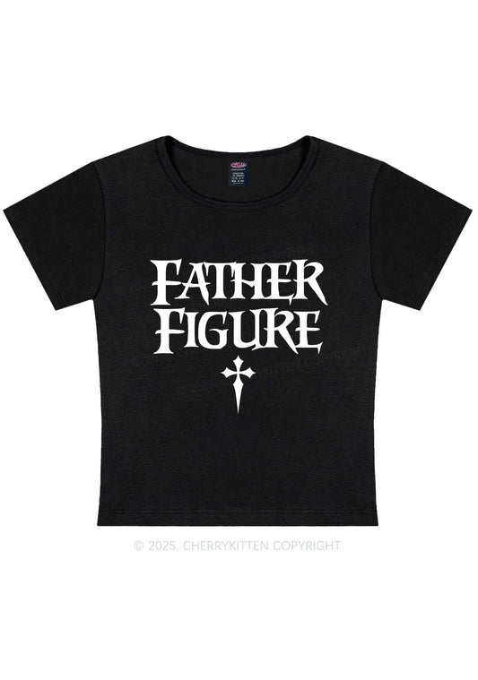 Halloween Father Figure Y2K Baby Tee Cherrykitten