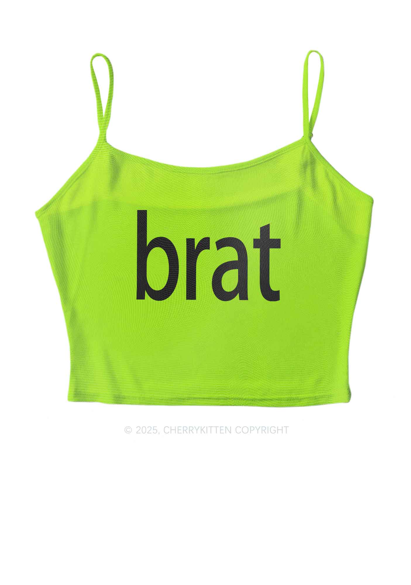 Brat Summer Y2K Mesh Cami Tank Cherrykitten