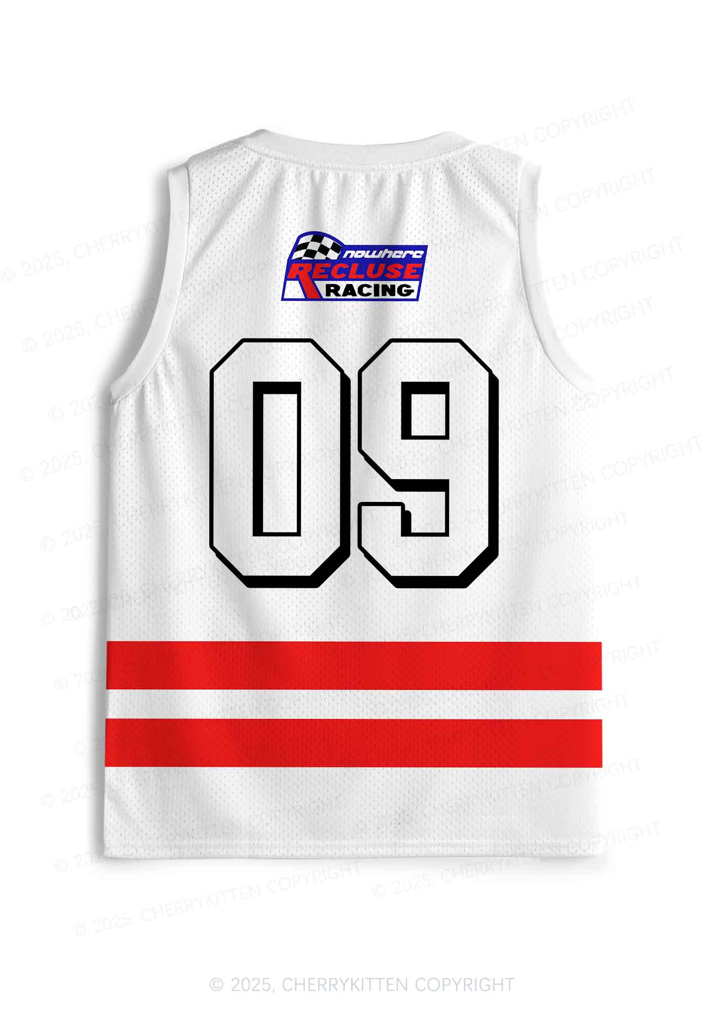 Custom Red Blue Sexsi Y2K Sport Jersey Tank Cherrykitten