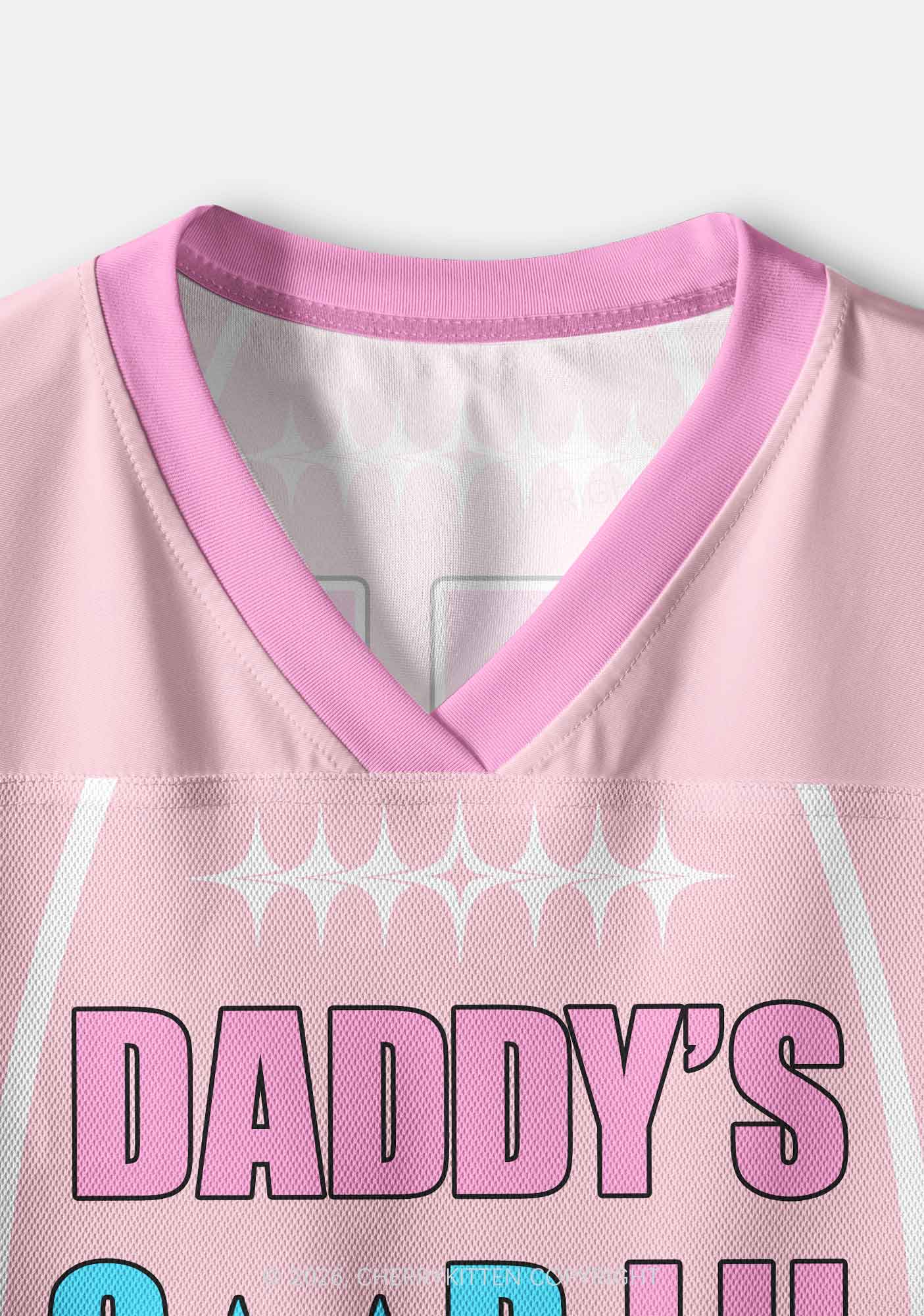 Daddys Good Lil Femboy Pride Y2K Crop Sport Jersey Shirts Cherrykitten