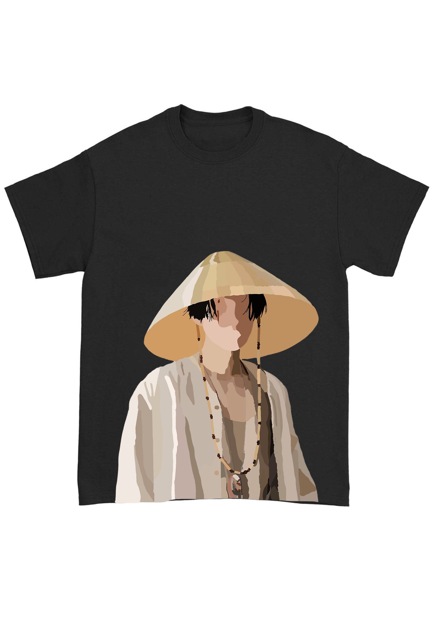 Yoongi Illustration Bangtan Kpop Chunky Shirt