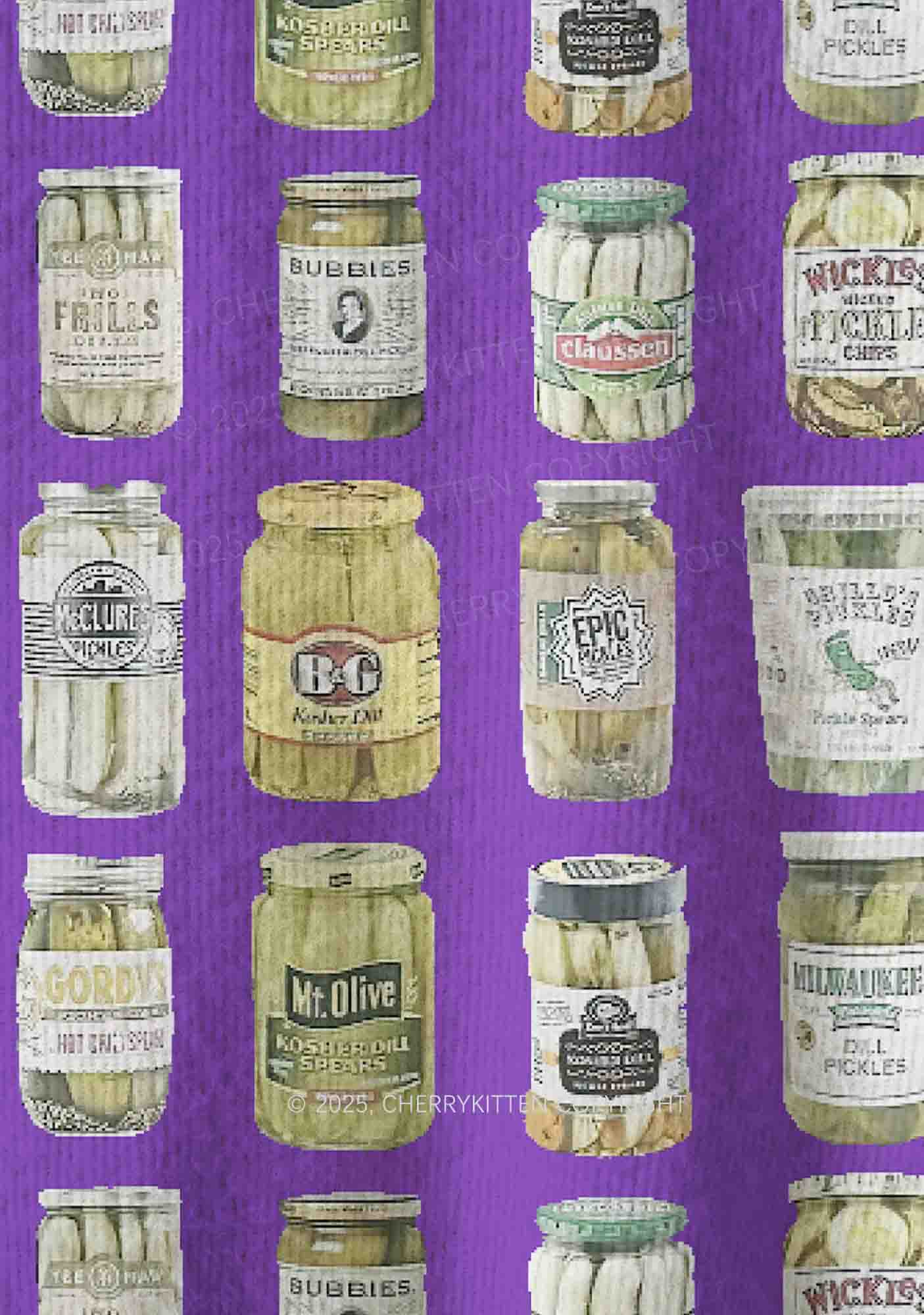 Canned Pickles Y2K Christmas Knit Sweatshirt Cherrykitten