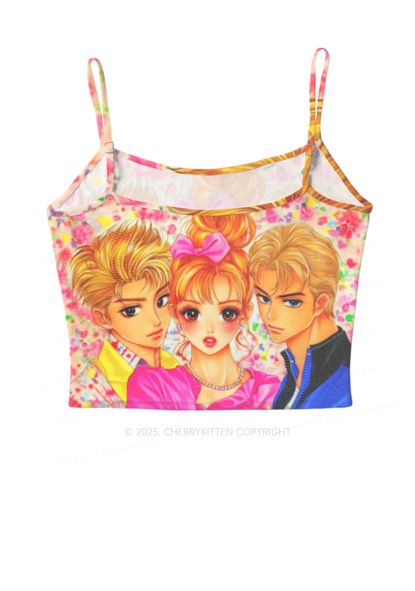 Comic Youth Y2K Mesh Cami Tank Cherrykitten