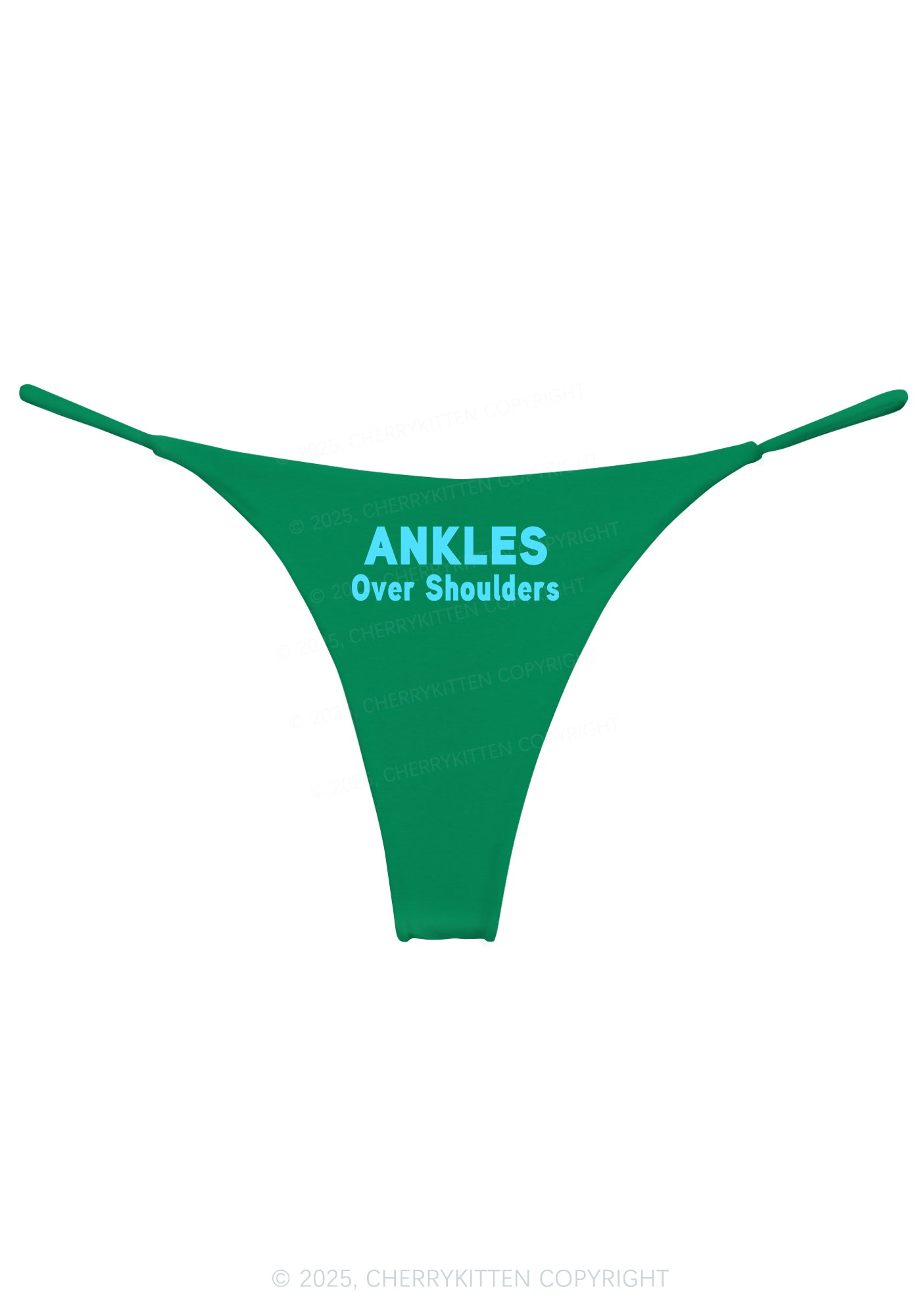 Ankles Over Shoulders Y2K Bikini String Thong Cherrykitten