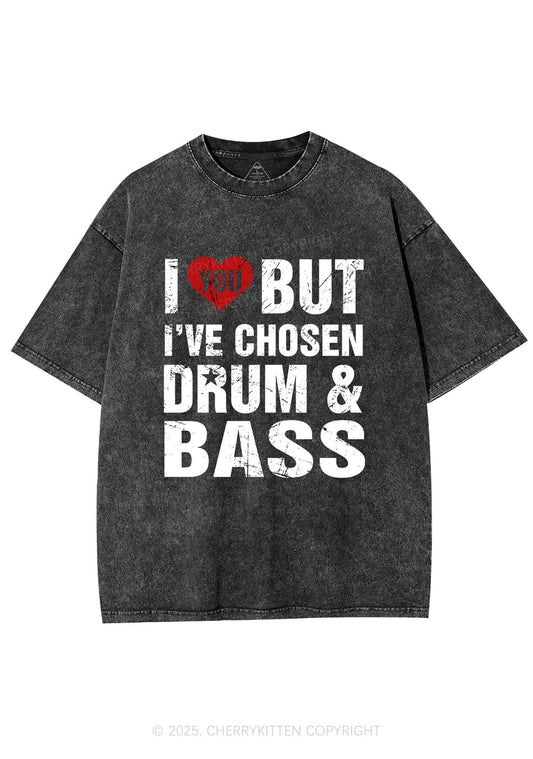 Chosen Drum And Bass Y2K Shirts Washed Tee Cherrykitten