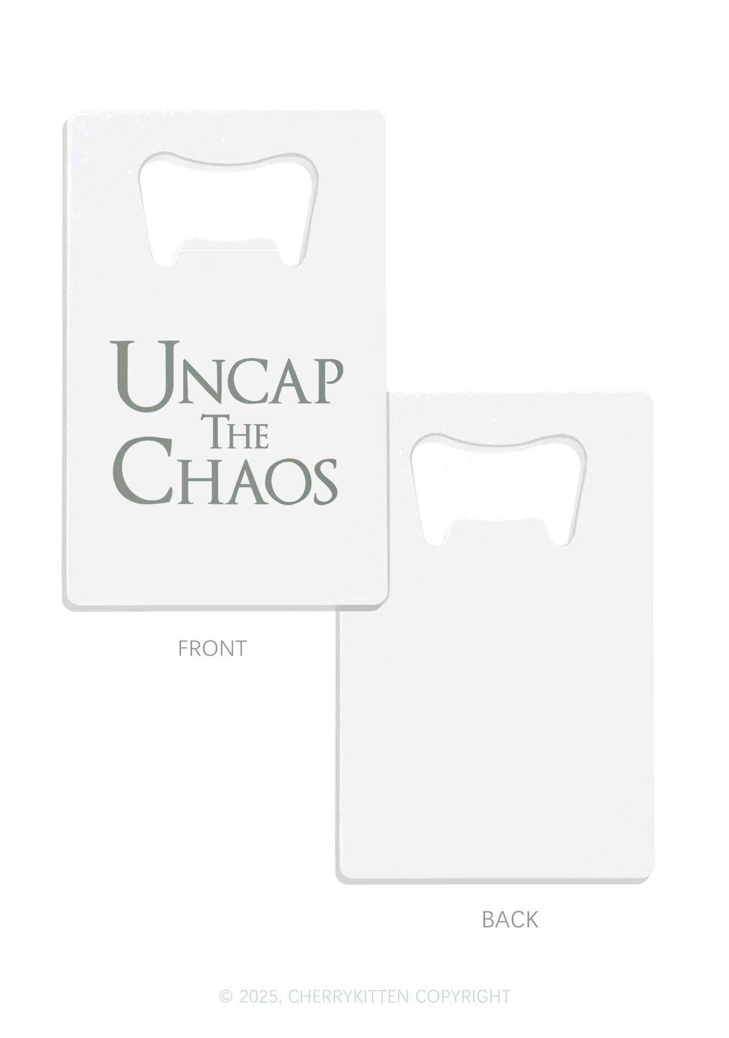 Uncap The Chaos Y2K Credit Card Bottle Openers Cherrykitten