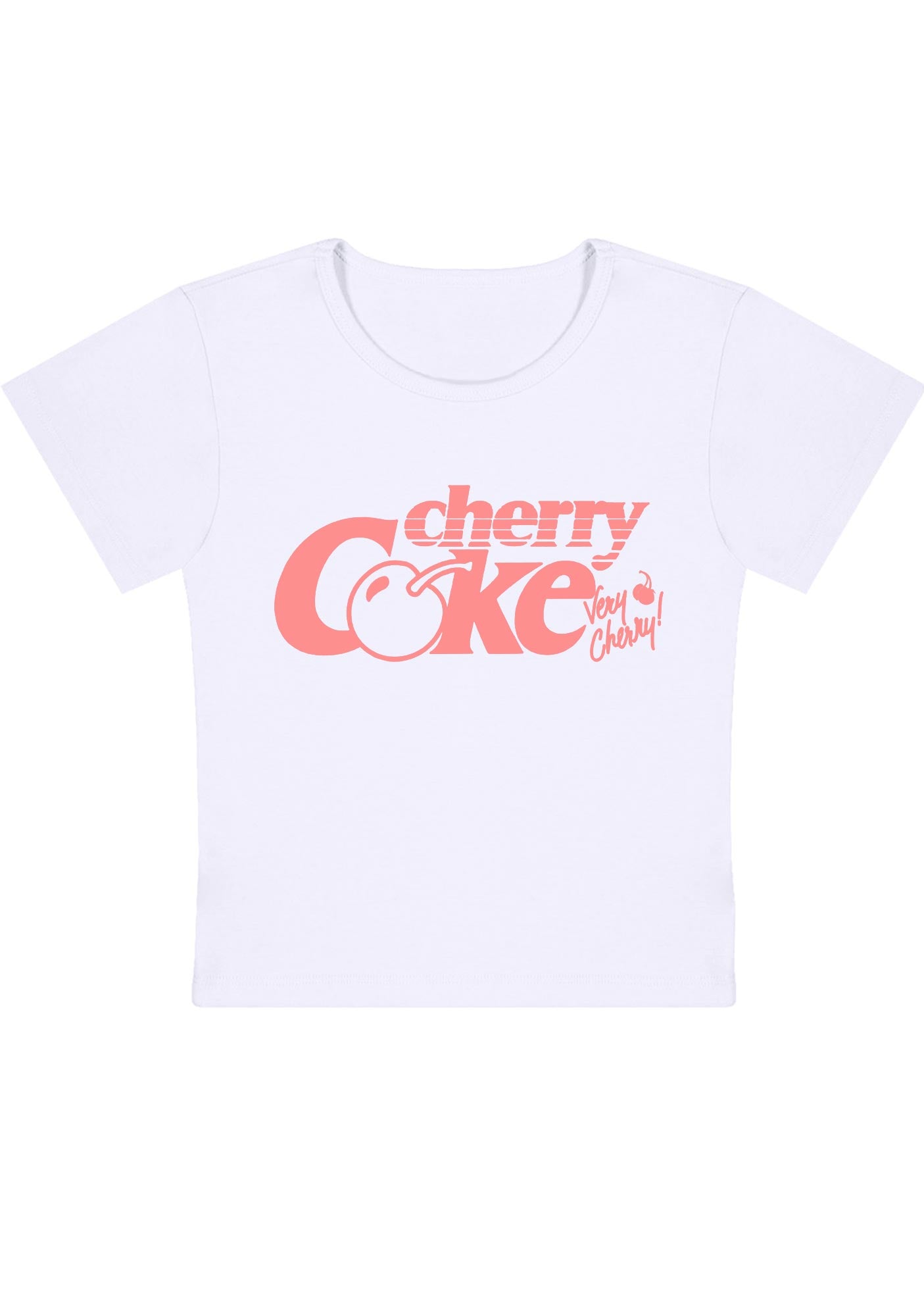Curvy Very Cherry Coke Baby Tee