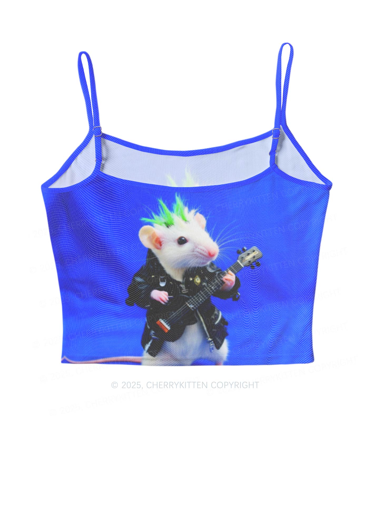 Guitar Playing Ratz Y2K Mesh Cami Tank Cherrykitten