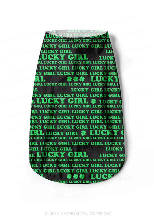 Lucky Girl Y2K Pet Tank Top Cherrykitten