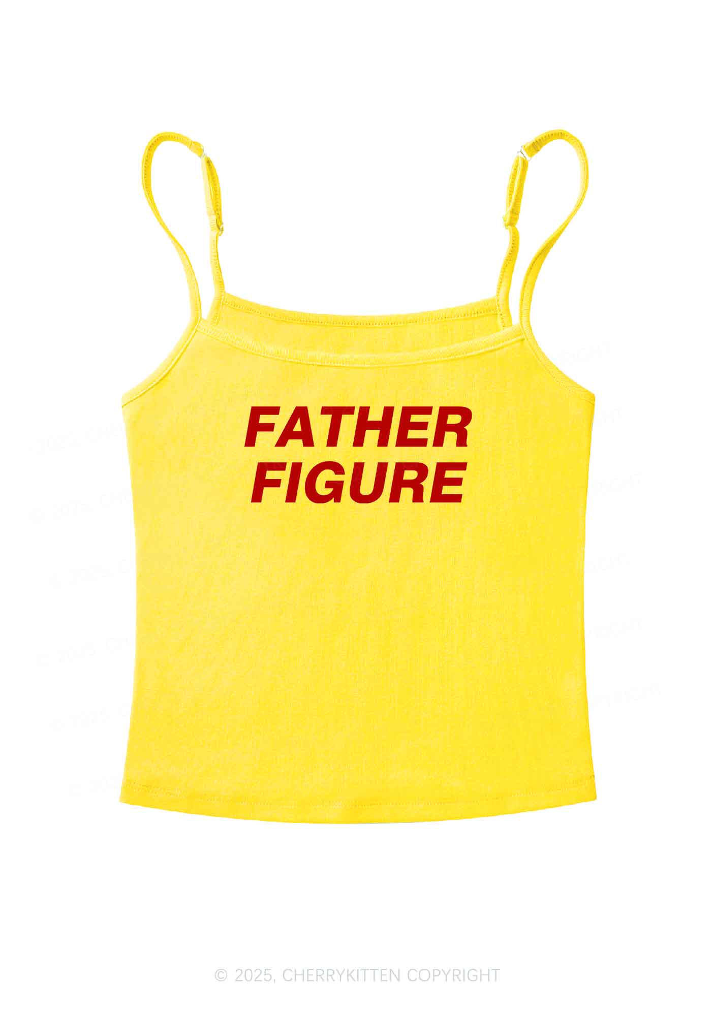 Father Figure Y2K Spaghetti Strap Cami Cherrykitten