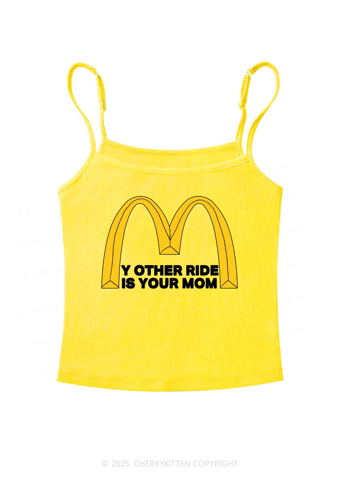 Ride Your Mom Y2K Spaghetti Strap Cami Cherrykitten
