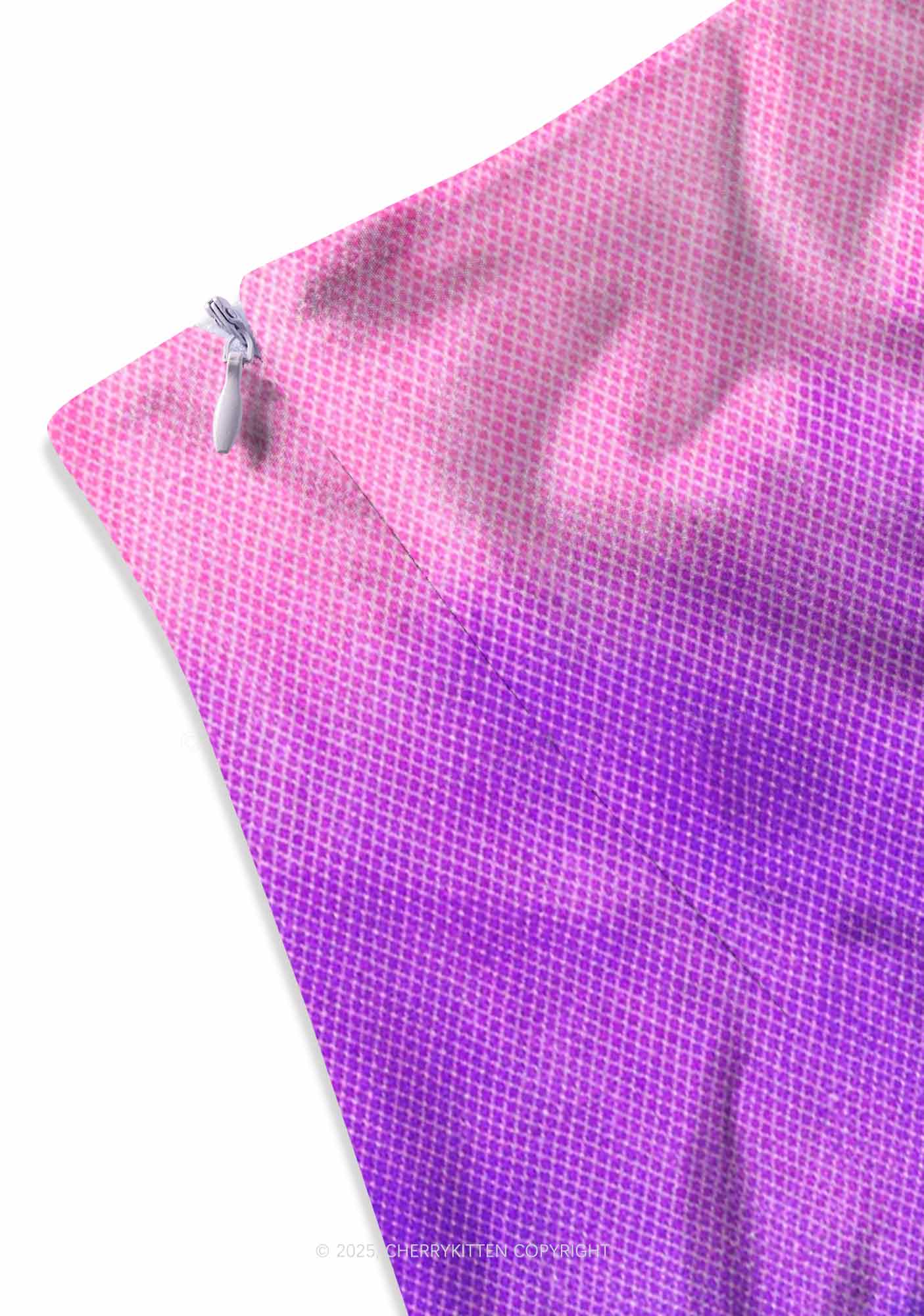 Bisexual Pride Y2K Print Mini Skirt Cherrykitten