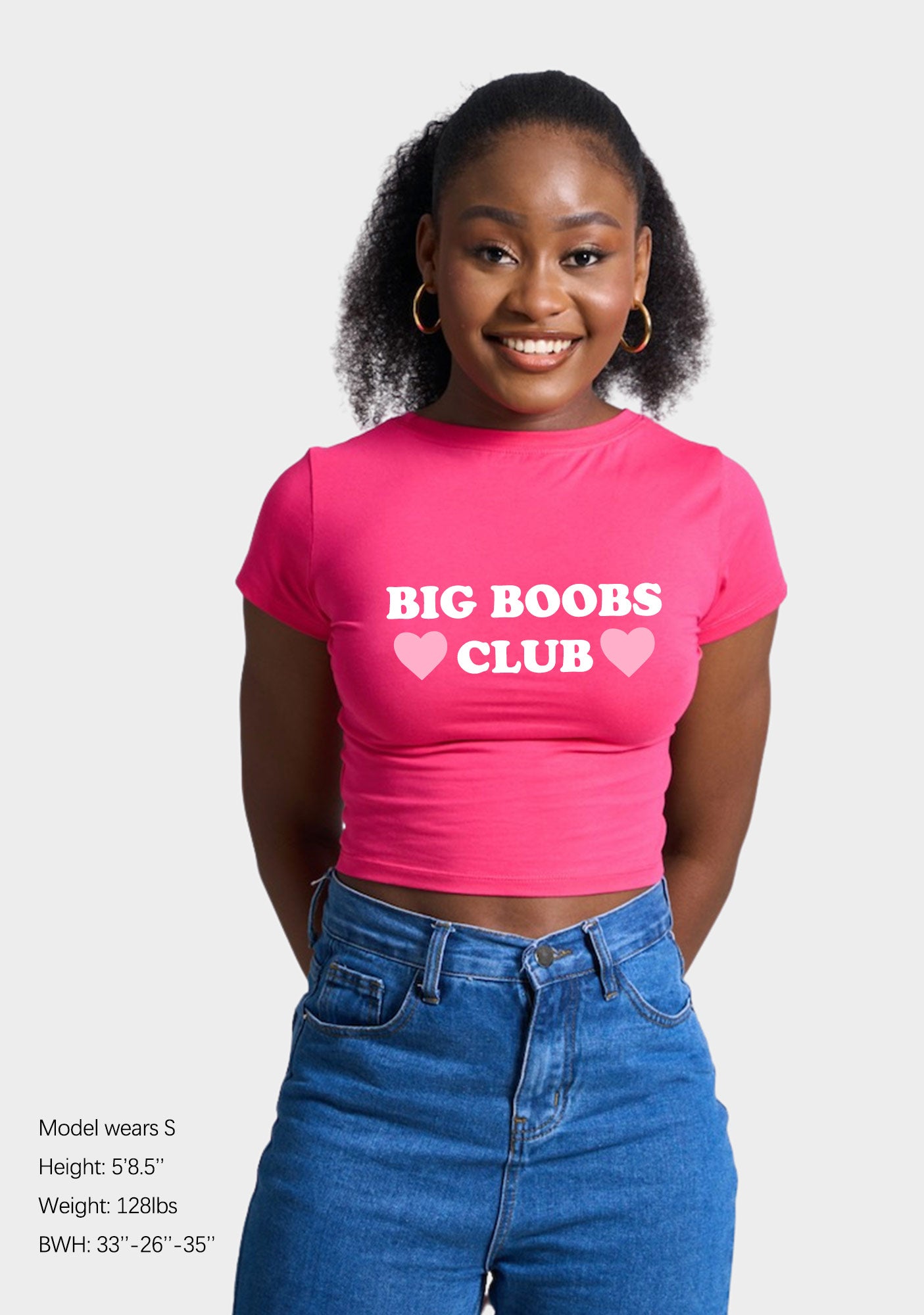 Big Bxxbs Club Y2K Baby Tee