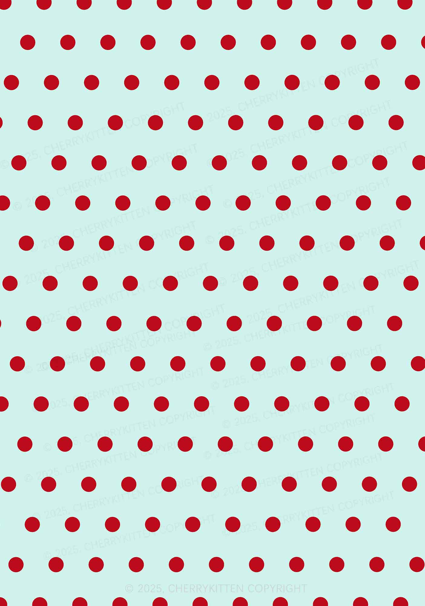 Fresh Red Dots Y2K Print Bikini Set Cherrykitten