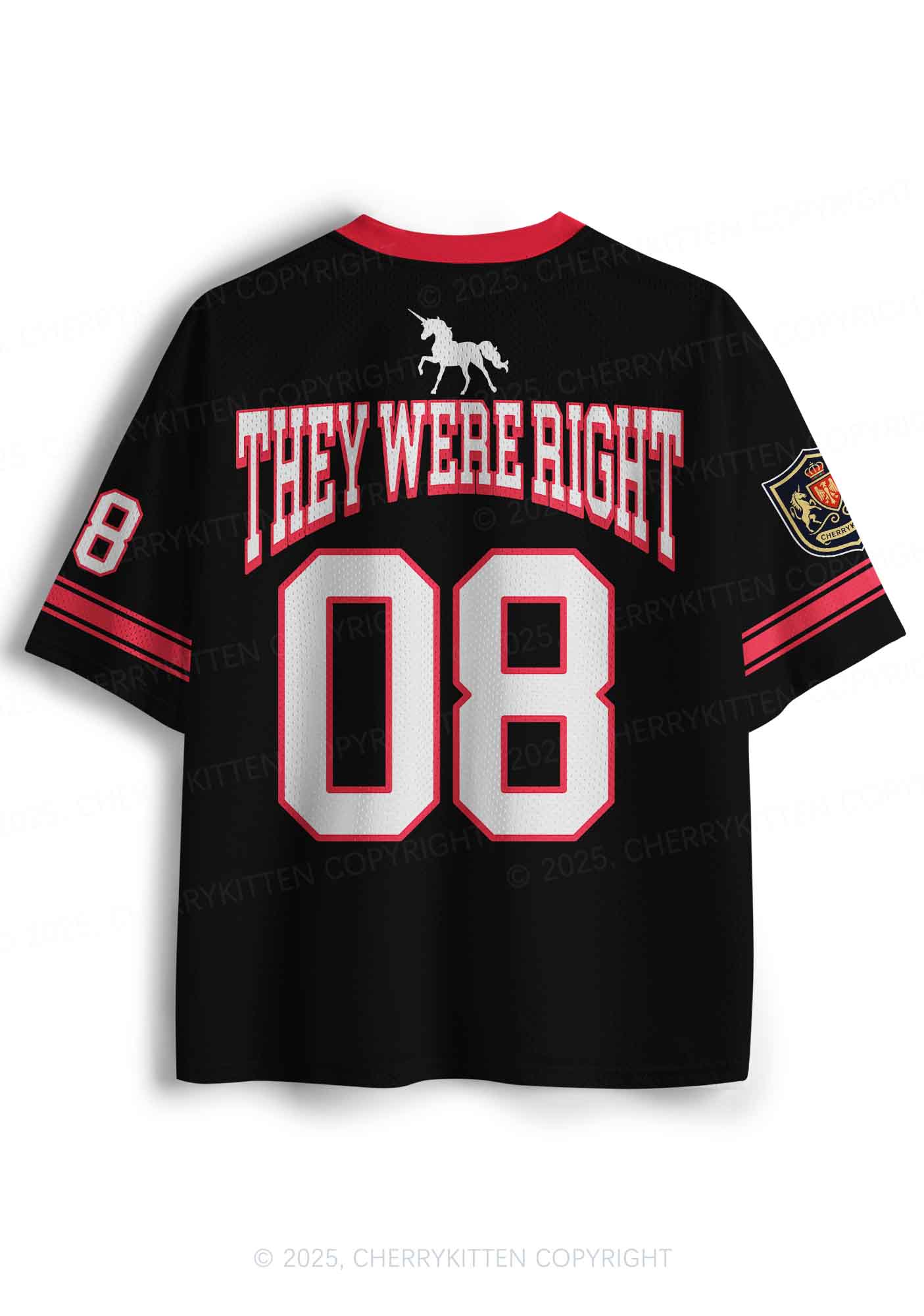 Custom They Were Right Pride Y2K Sport Jersey Shirts Cherrykitten
