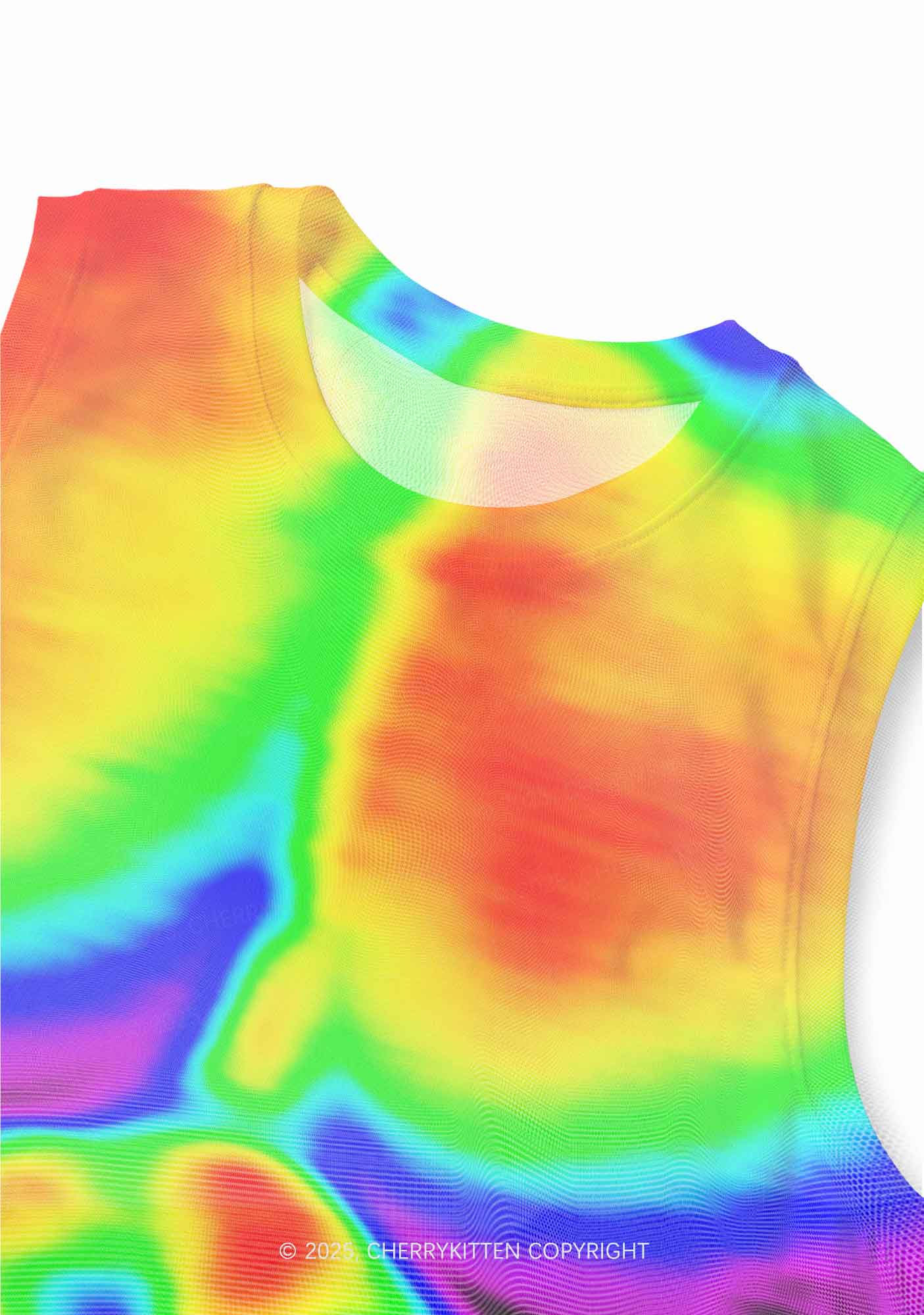 Thermal Vision Y2K Mesh Muscle Tank Cherrykitten
