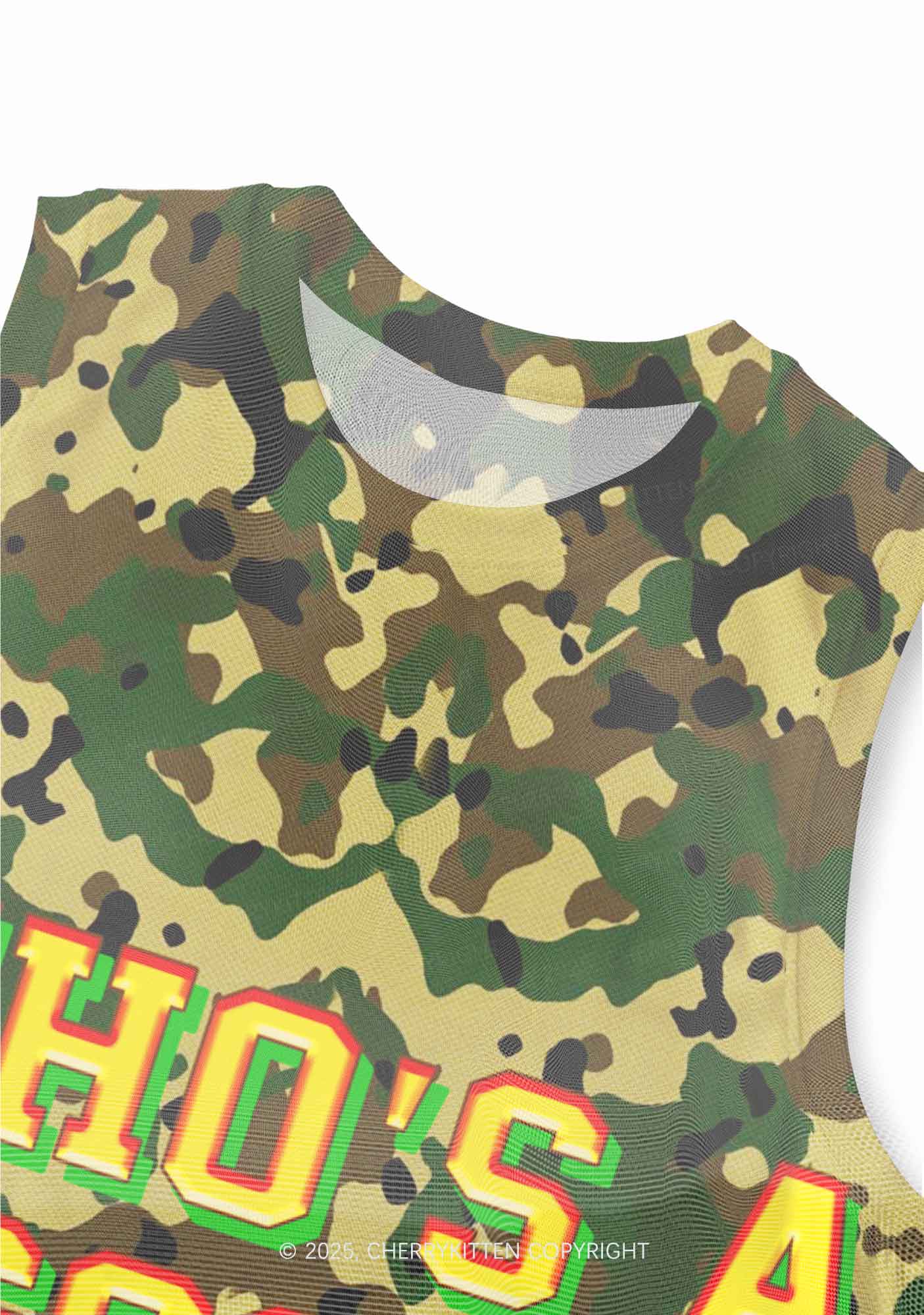 Whos A Good Boy Y2K Mesh Muscle Tank Cherrykitten