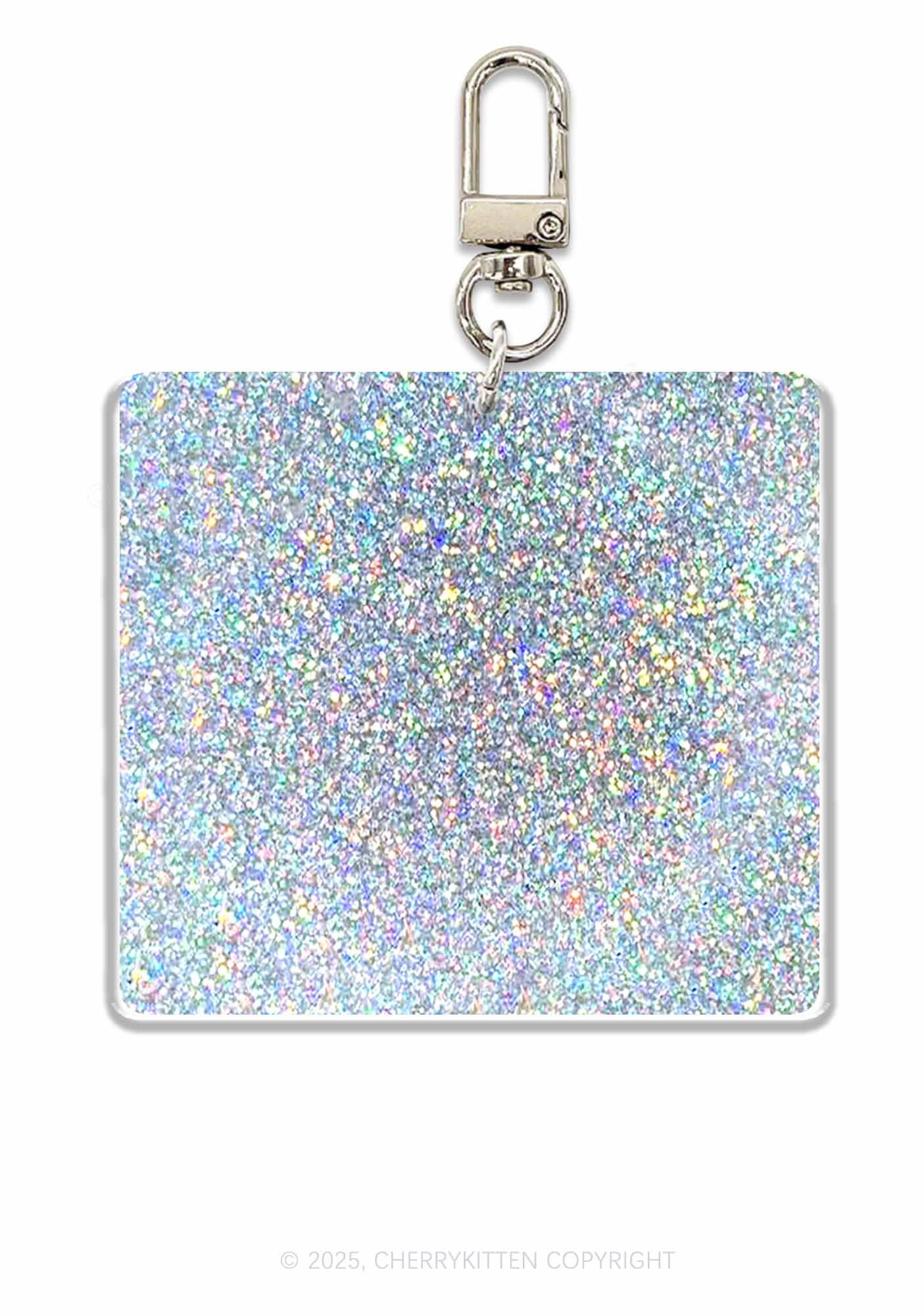 Toking Croaking Frog 1Pc Y2K Glitter Keychain Cherrykitten