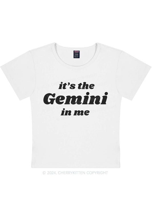 Custom Zodiac In Me Y2K Baby Tee Cherrykitten