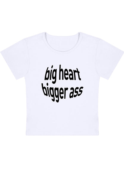 Curvy Big Heart Bigger Baby Tee