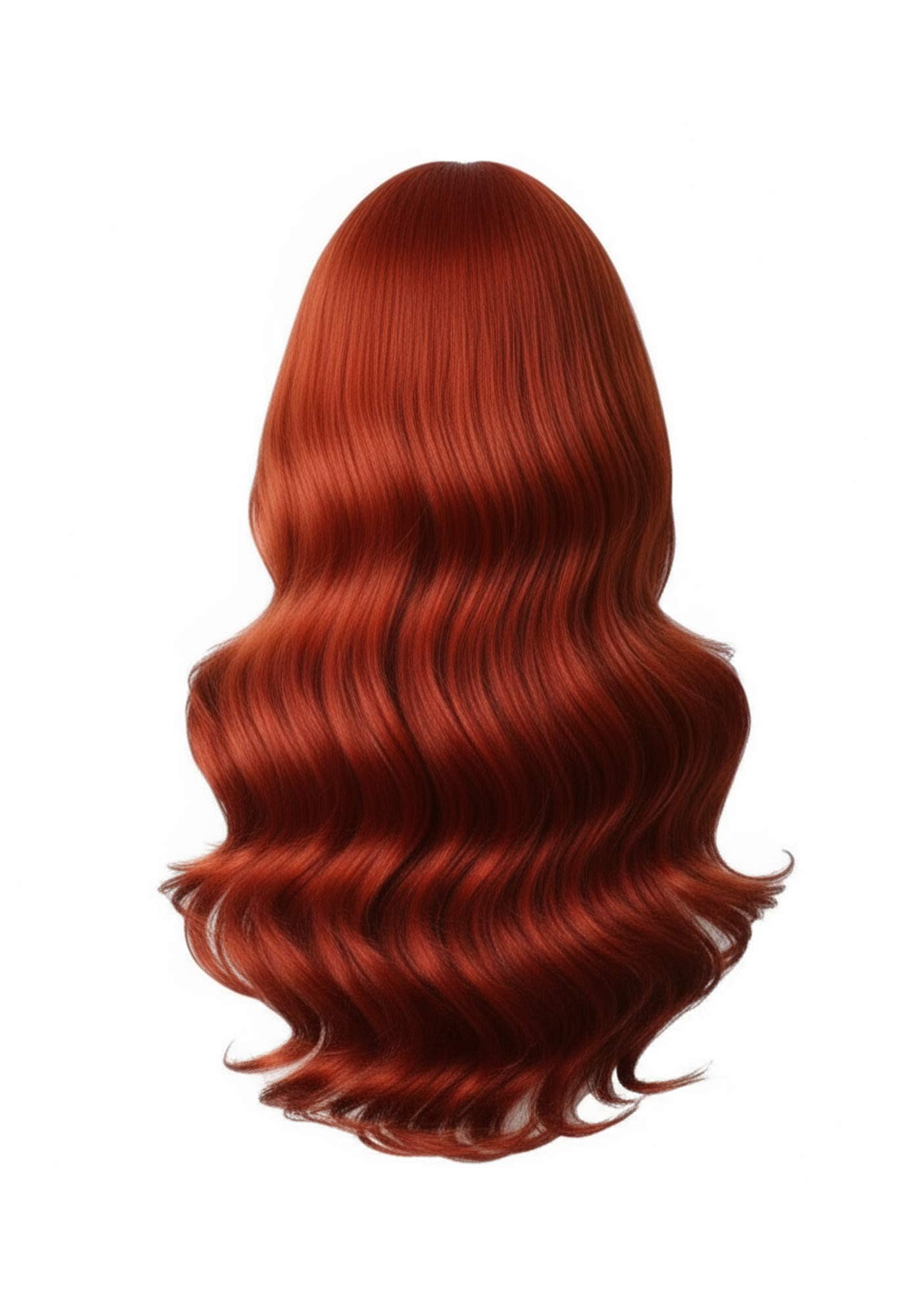 Reddish Brown Long Curly Hair Y2K Wigs Cherrykitten