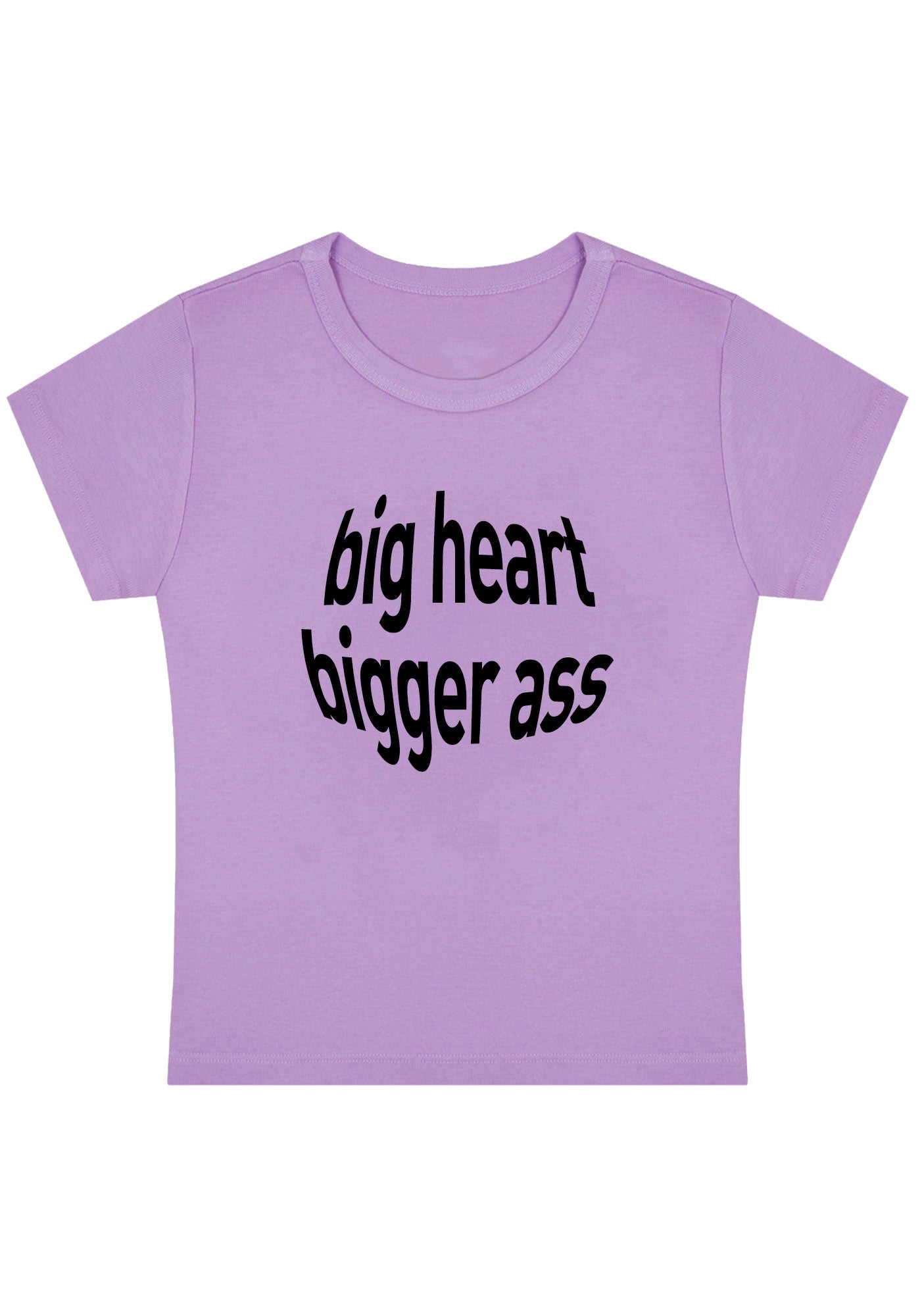 Curvy Big Heart Bigger Baby Tee