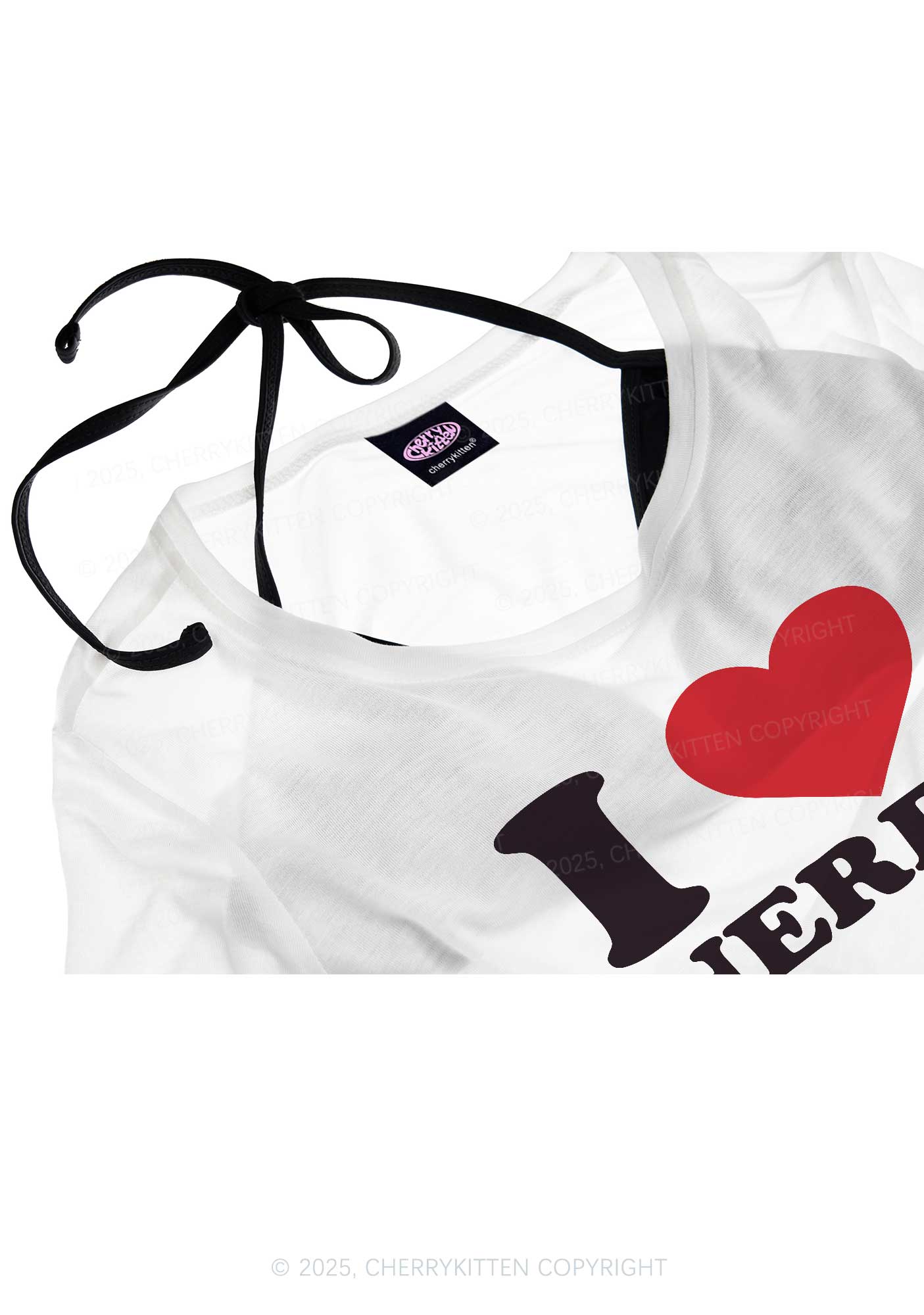 I Love Nerds Y2K Sheer Boyfriend Tee Cherrykitten