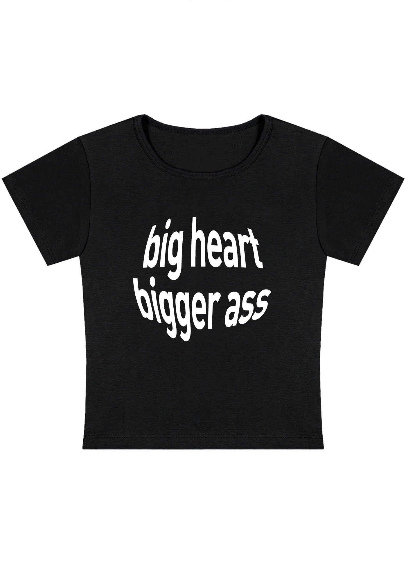 Curvy Big Heart Bigger Baby Tee