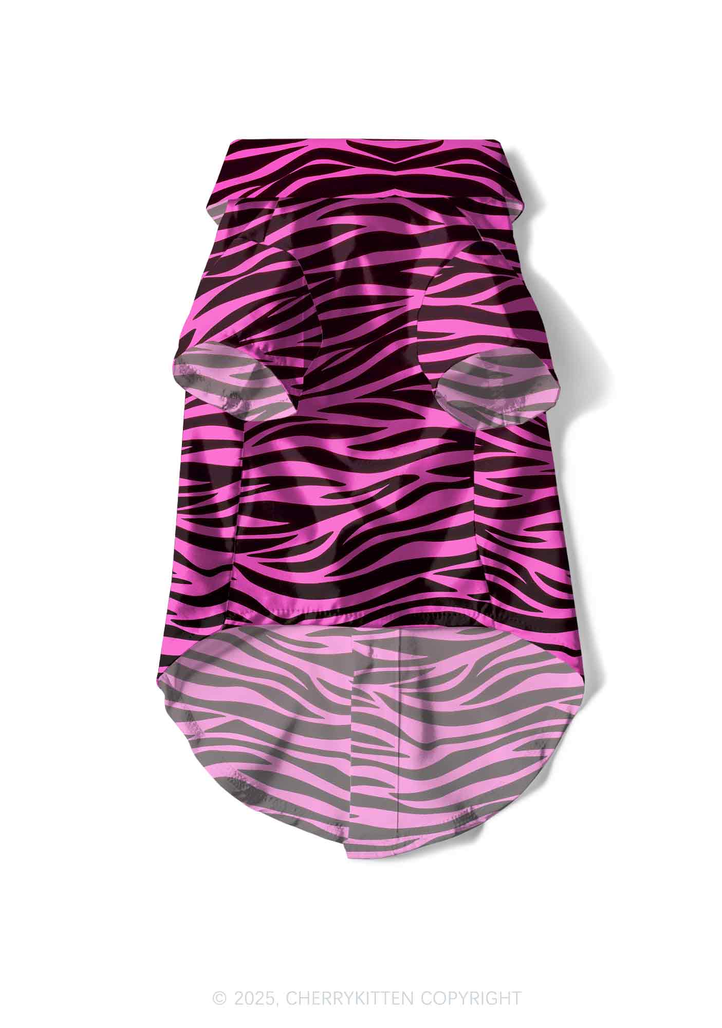 Pink Zebra Y2K Pet Shirts Cherrykitten