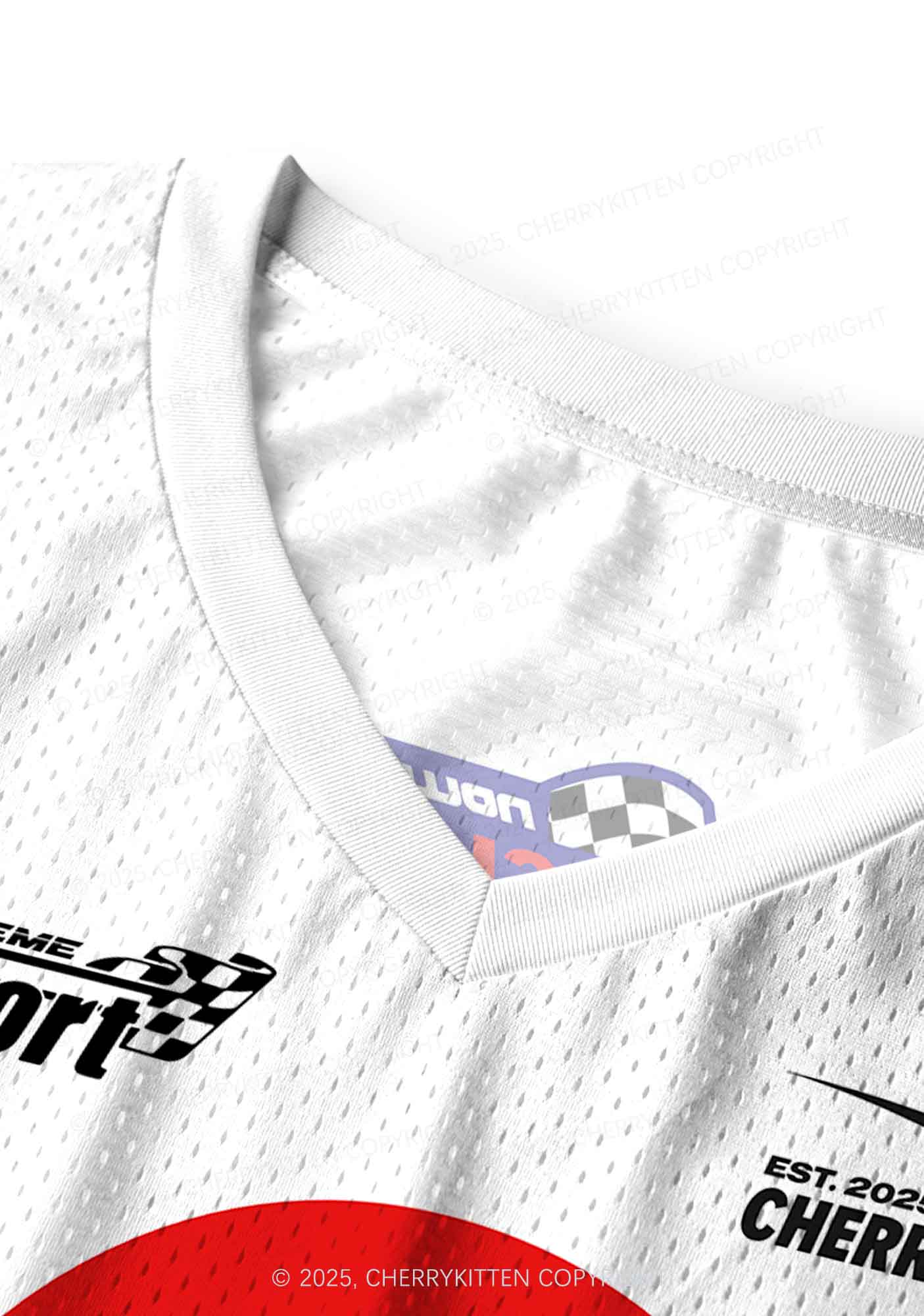 Custom Red Blue Sexsi Y2K Sport Jersey Tank Cherrykitten