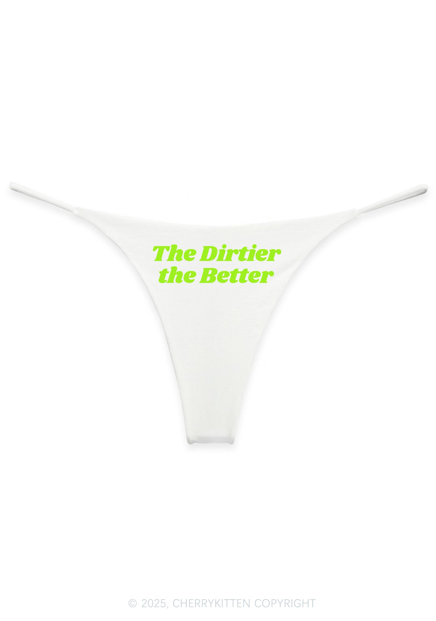 The Dirtier The Better Y2K Bikini String Thong Cherrykitten