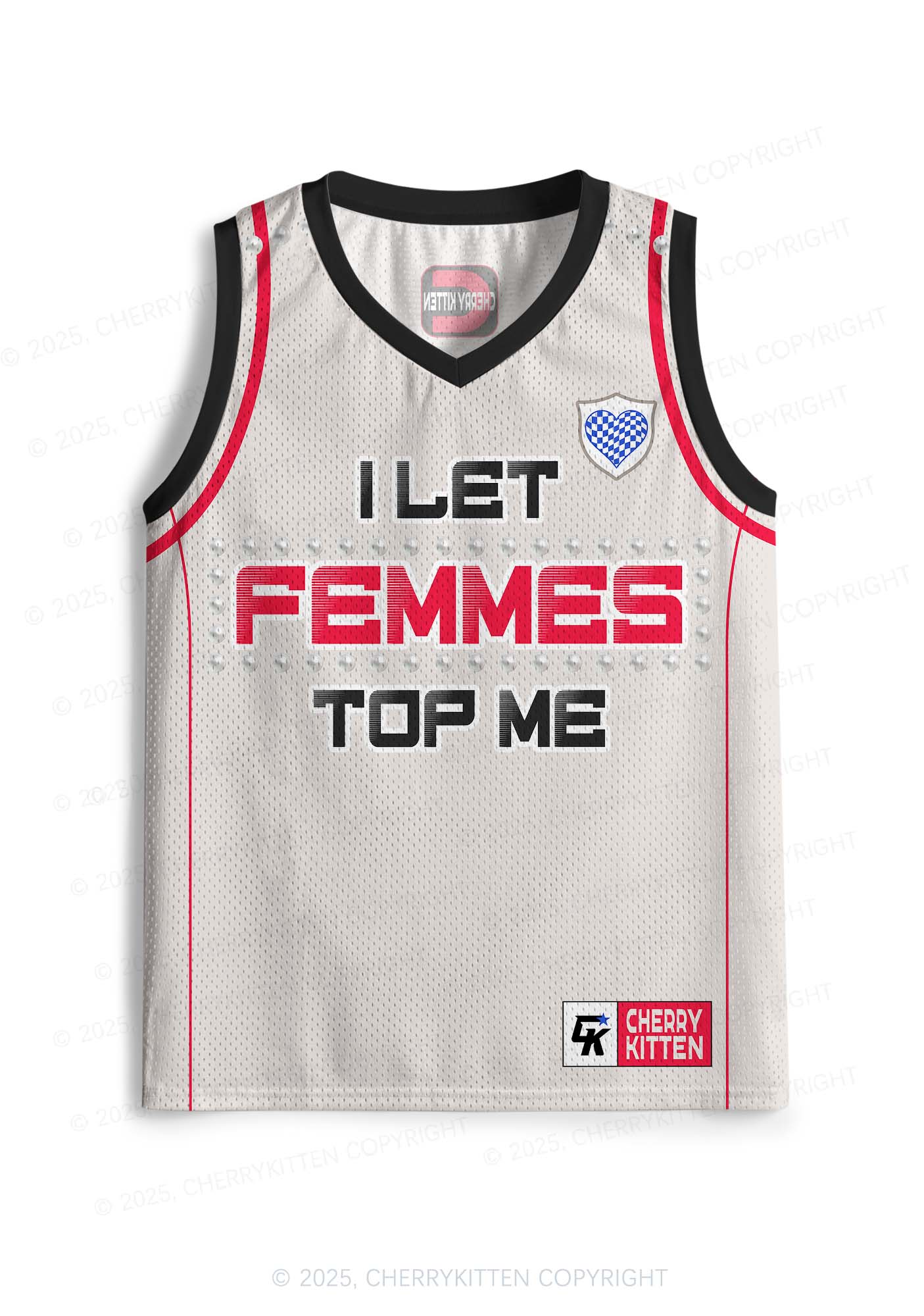 Femmes Top Me Pride Y2K Sport Jersey Tank Cherrykitten