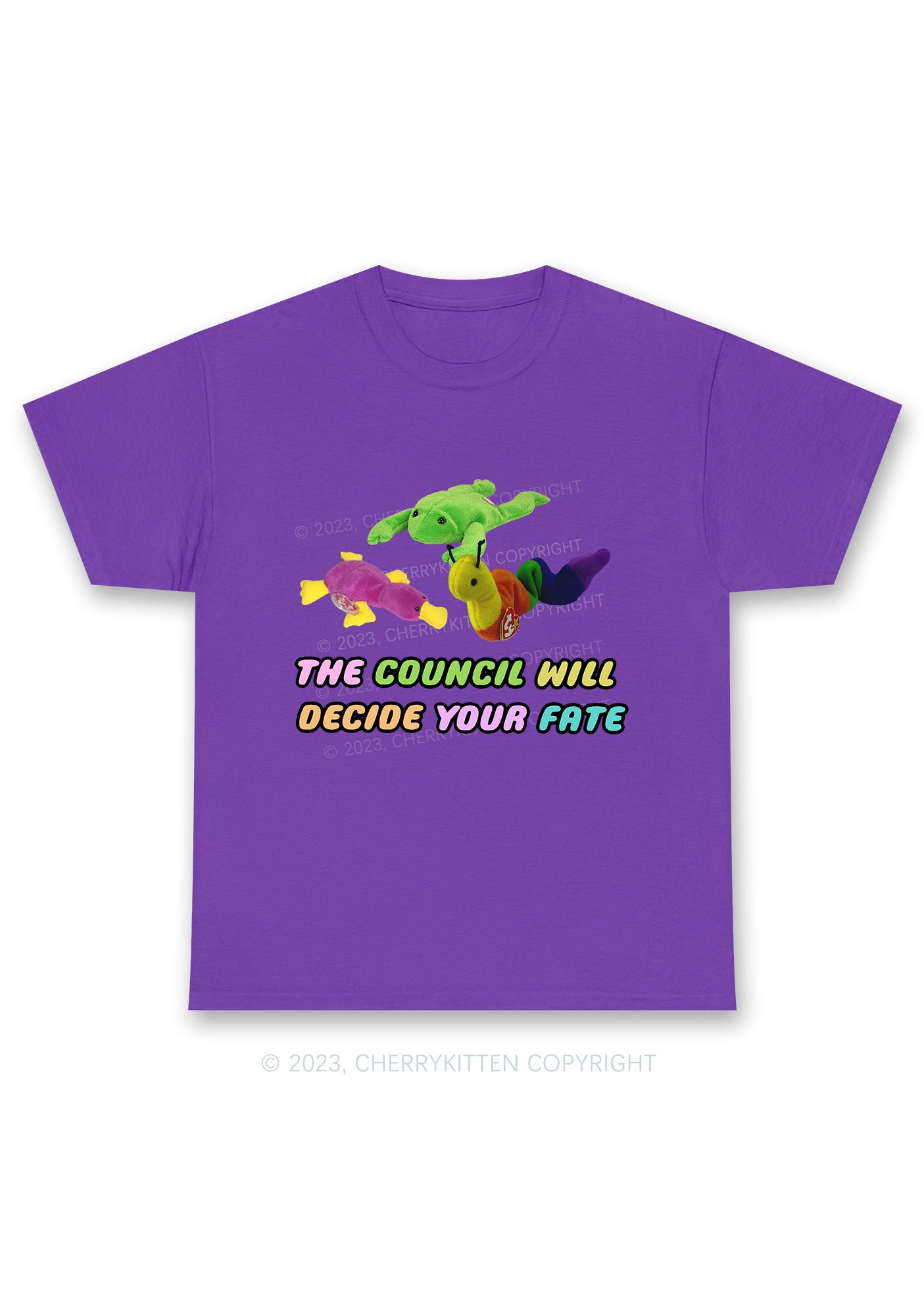 The Council Will Decide Your Fate Chunky Shirt