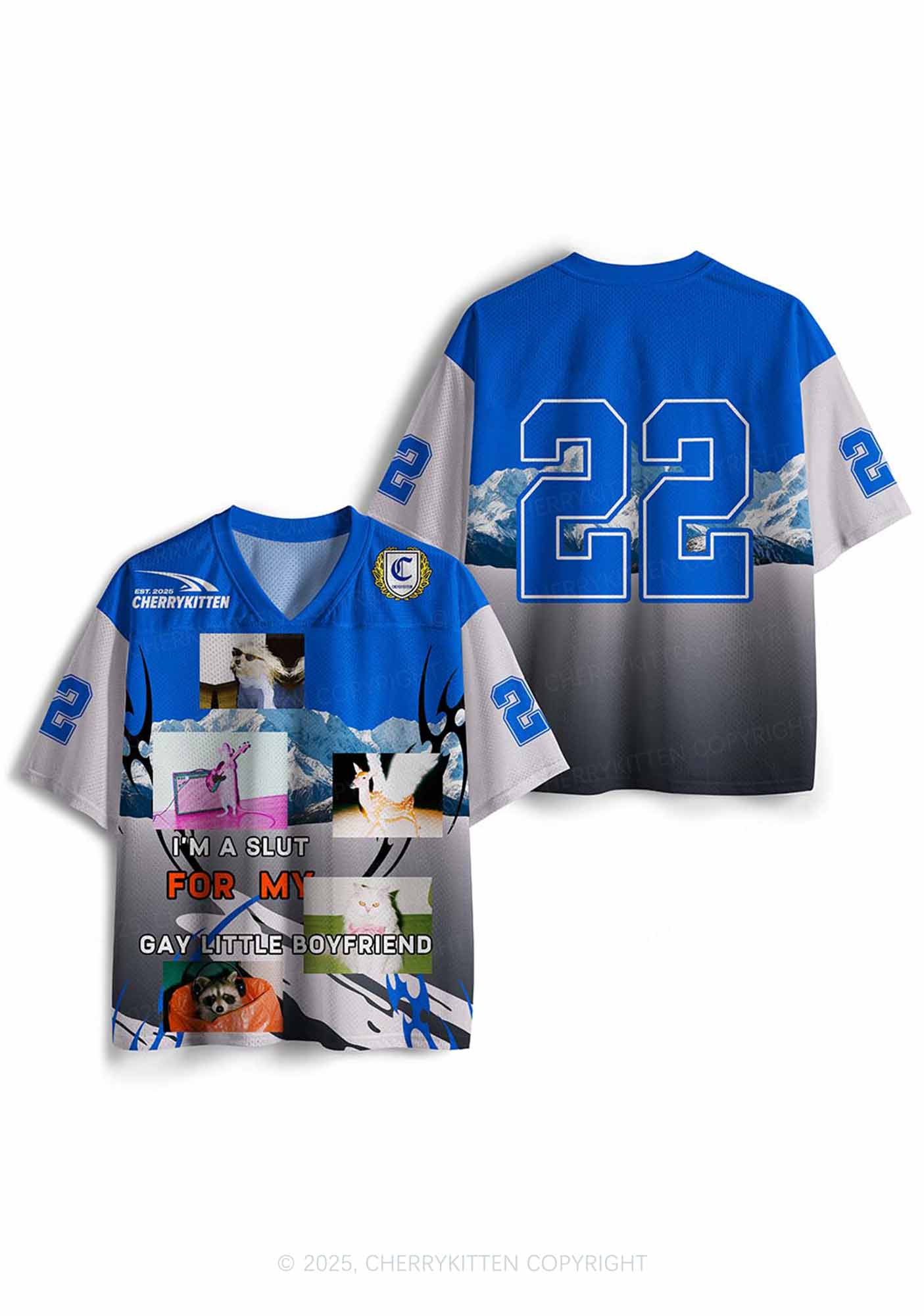 Custom Slxt For Gay Boyfriend Pride Y2K Sport Jersey Shirts Cherrykitten