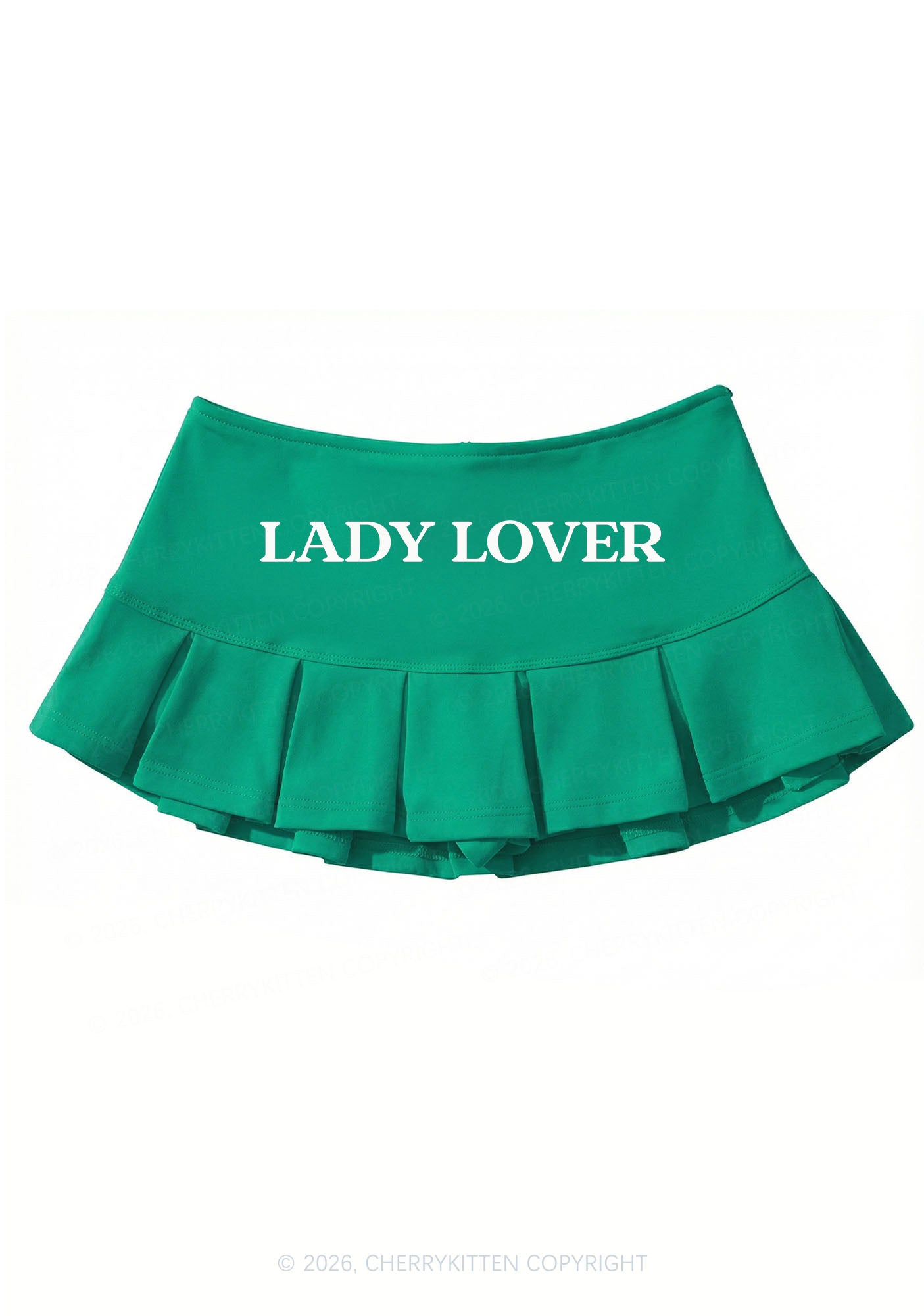 Lady Lover Pride Y2K Mini Pleated Skirts Cherrykitten
